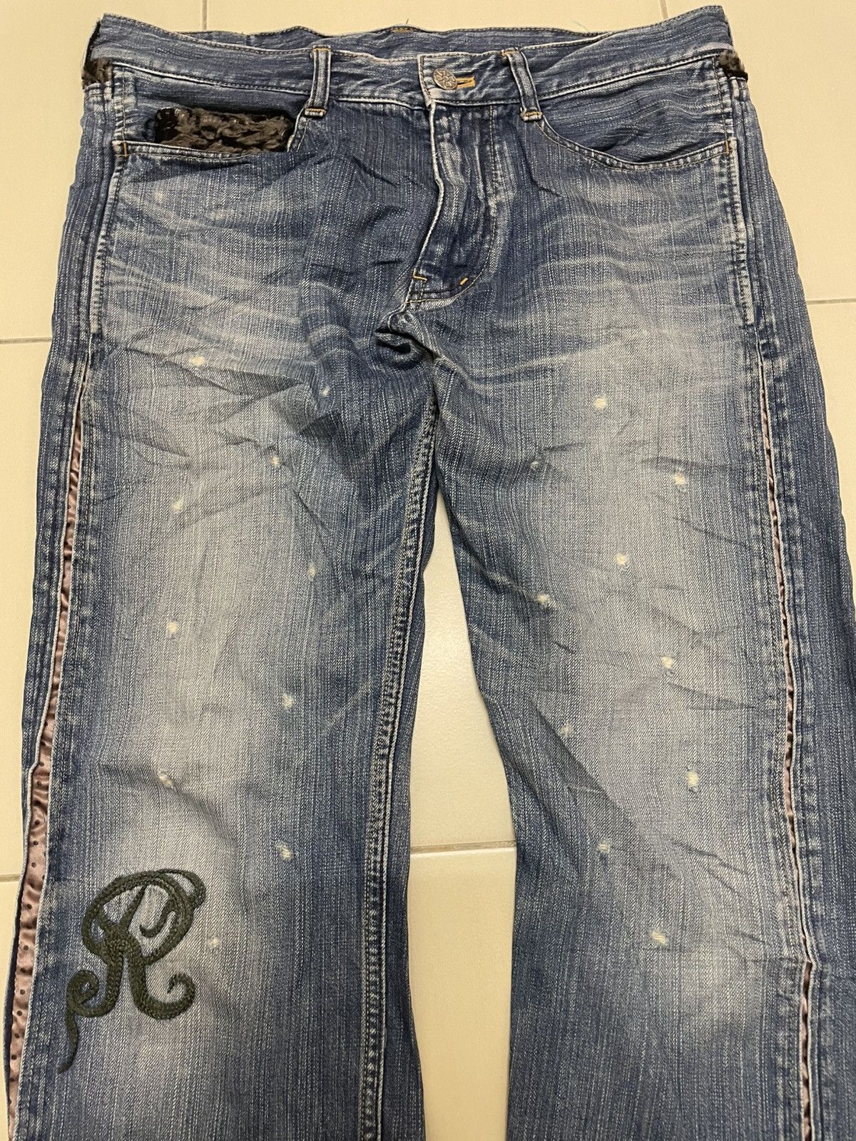 Japanese Brand Ozone Rocks Jeans Size US 31 - 4 Thumbnail