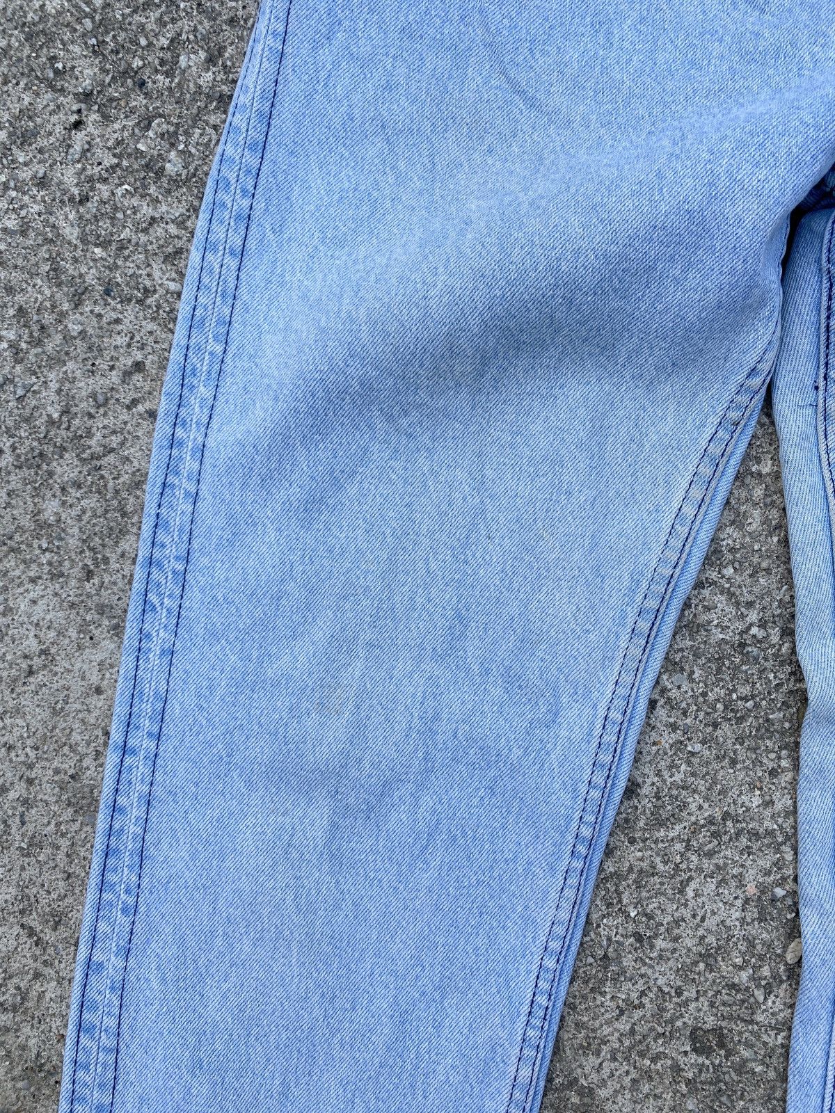 Nike × Vintage 1990s - Nike Light Wash Jeans Wear Size US 31 - 6 Thumbnail