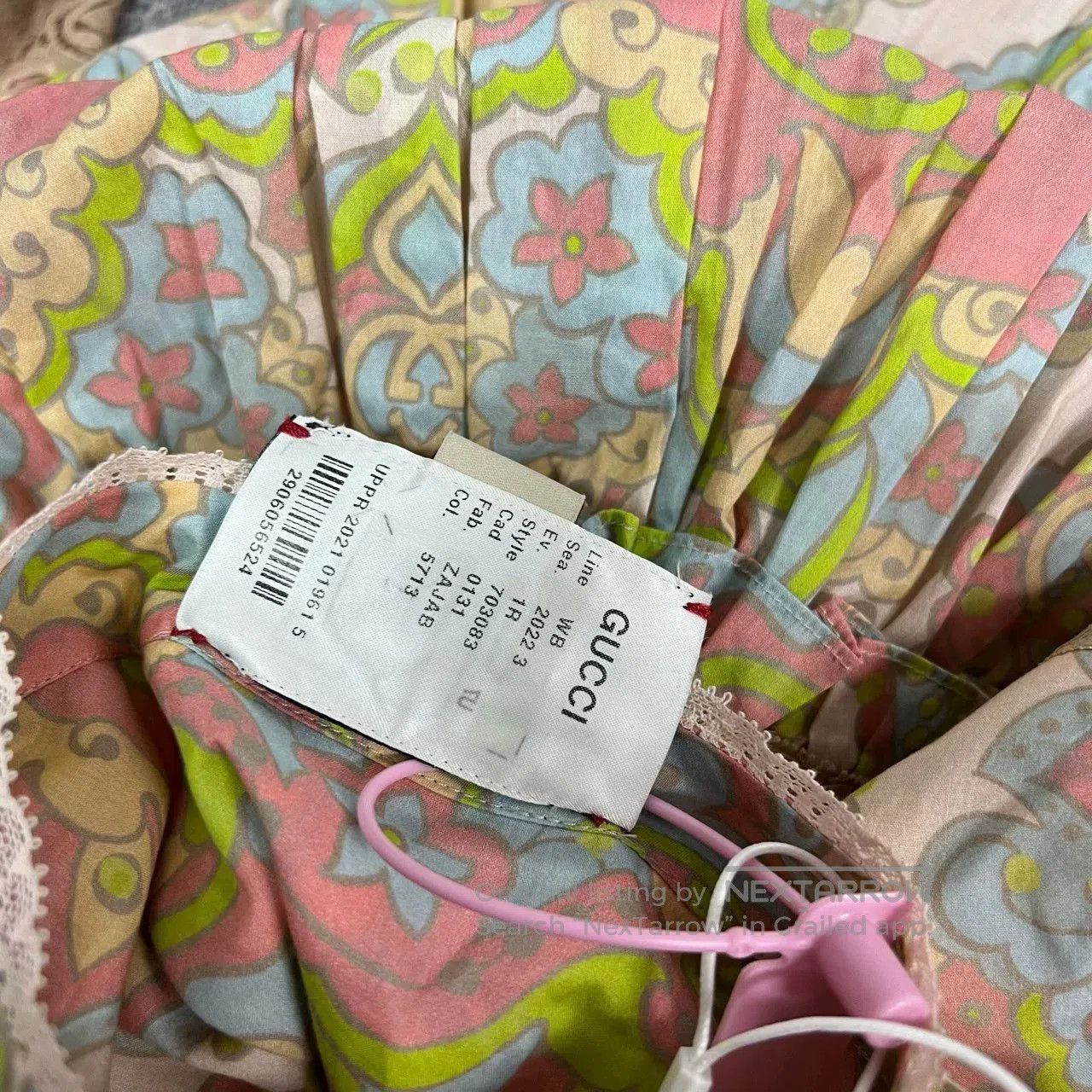 Gucci Gucci 22SS Runway Floral Court Dress. Size S / US 4 / IT 40 - 6 Thumbnail