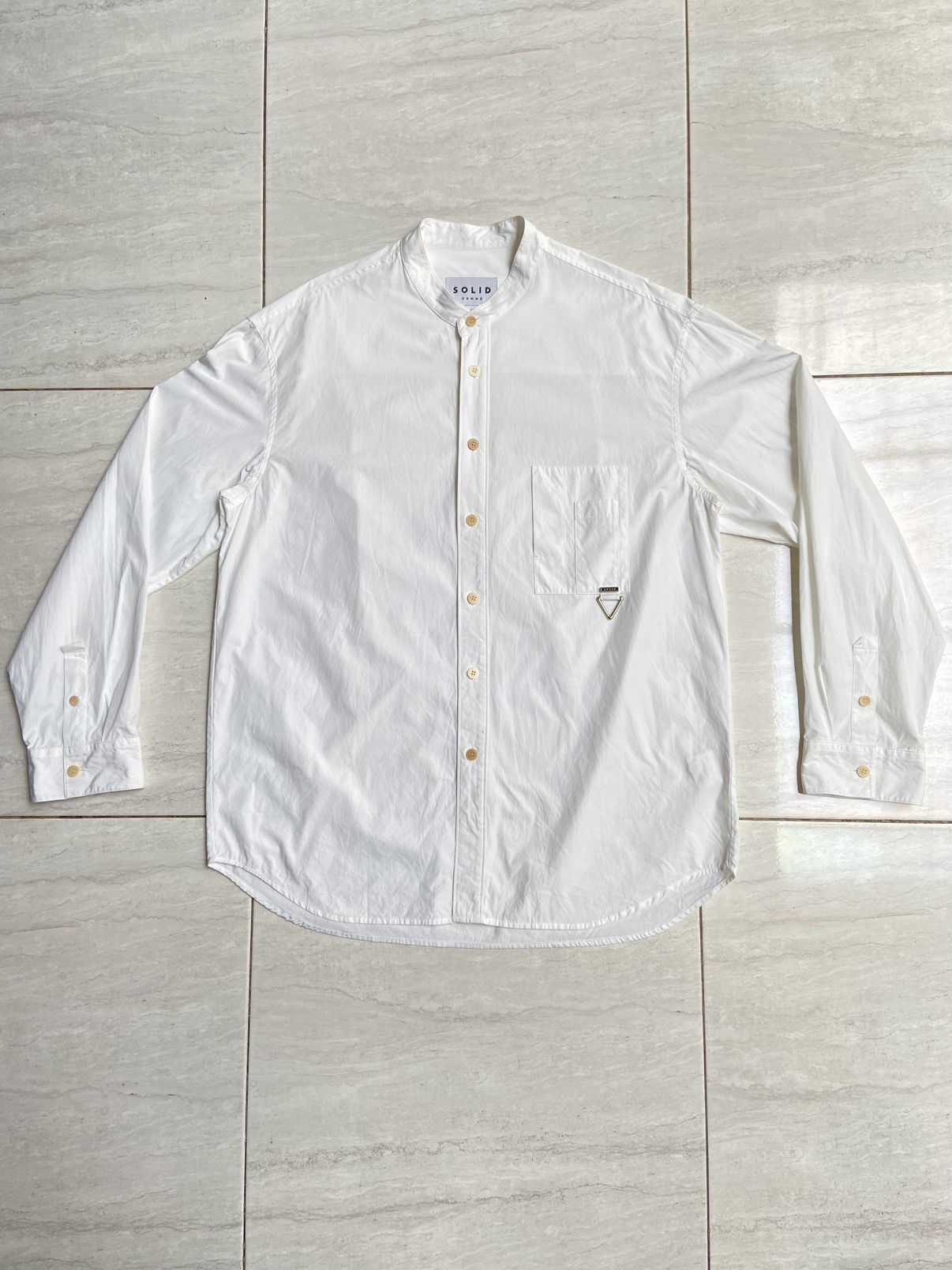 Solid Homme × Wooyoungmi SOLID HOMME White Shirt Size US L / EU 52-54 / 3 - 6 Thumbnail