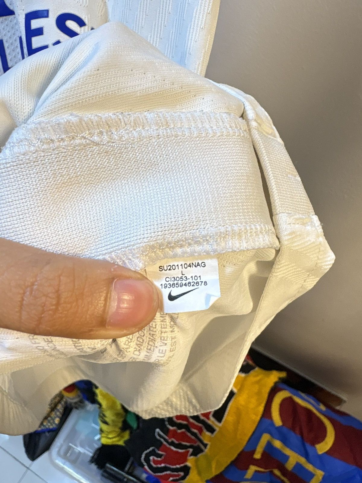 Nike 2020 Paris Saint-German Away Kit Player Version Size US L / EU 52-54 / 3 - 7 Thumbnail