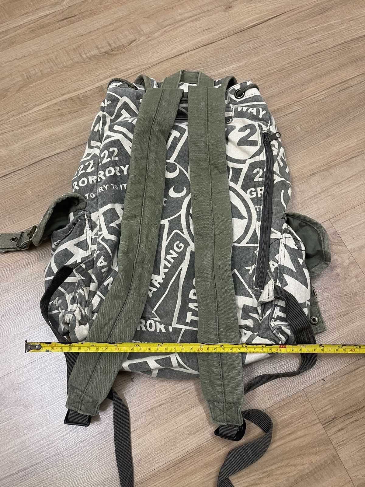 Japanese Brand Japanese brand army style backpack Size ONE SIZE - 3 Thumbnail