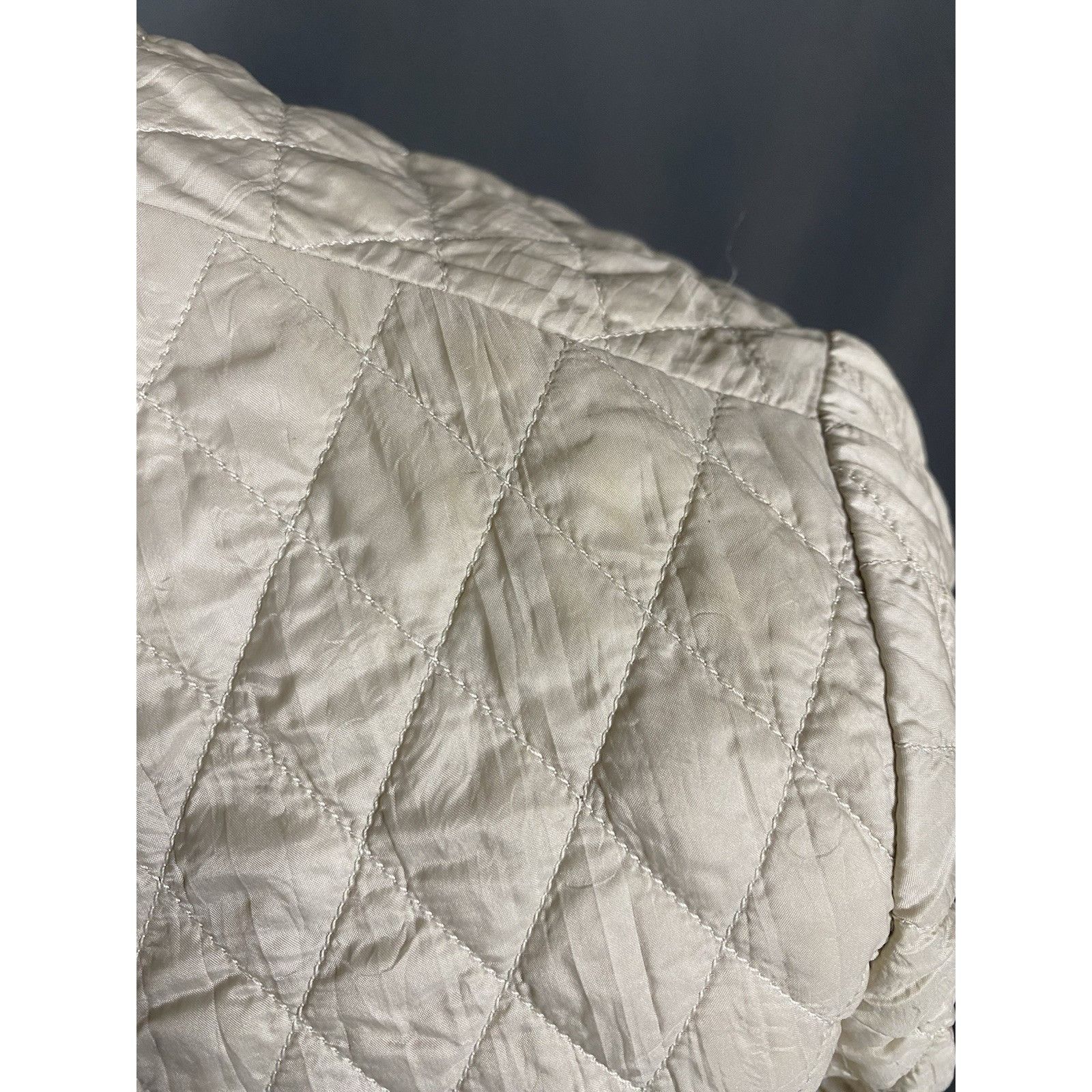 Moncler Moncler Eliane Giubbotto Women's Beige Quilted Jacket Size 0 Size XS / US 0-2 / IT 36-38 - 11 Thumbnail