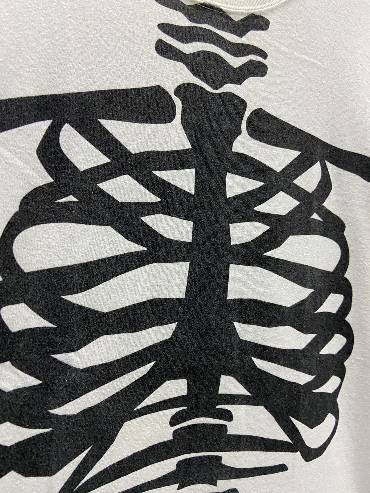 Japanese Brand SKELETON T-GRAPHIC BY NAVY PRODUCE LONG SLEEVE Size US M / EU 48-50 / 2 - 4 Thumbnail