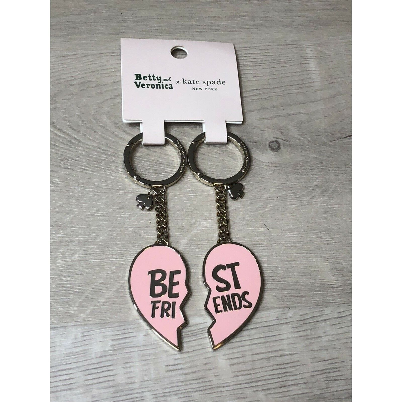 Kate Spade Kate Spade Betty And Veronica Best friend Charm Heart Size ONE SIZE - 4 Thumbnail