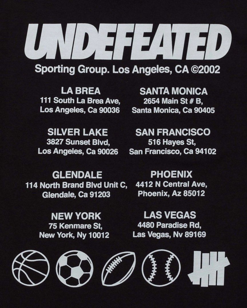 Undefeated Undefeated Game S/s Tee L Size US L / EU 52-54 / 3 - 8 Thumbnail