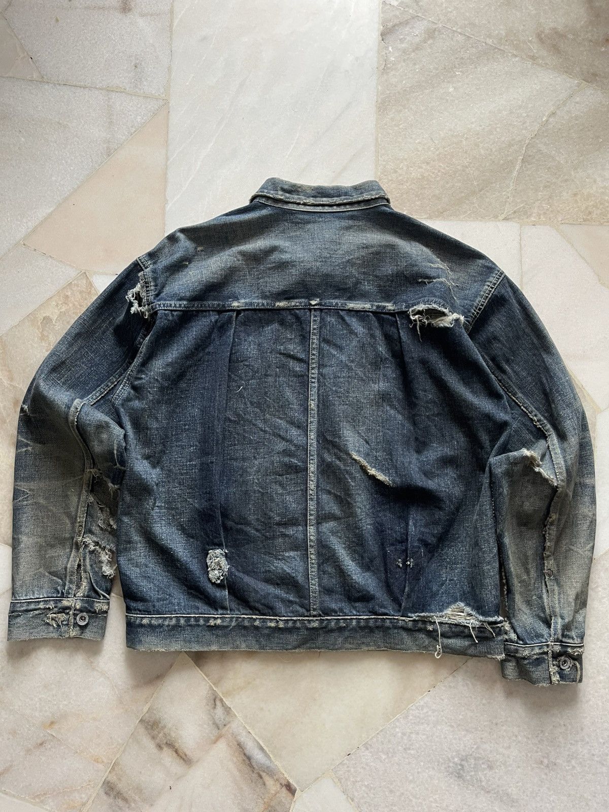 Neighborhood Sample Neighborhood Savage Type-1 Denim Jacket C1 Size US XL / EU 56 / 4 - 17 Thumbnail