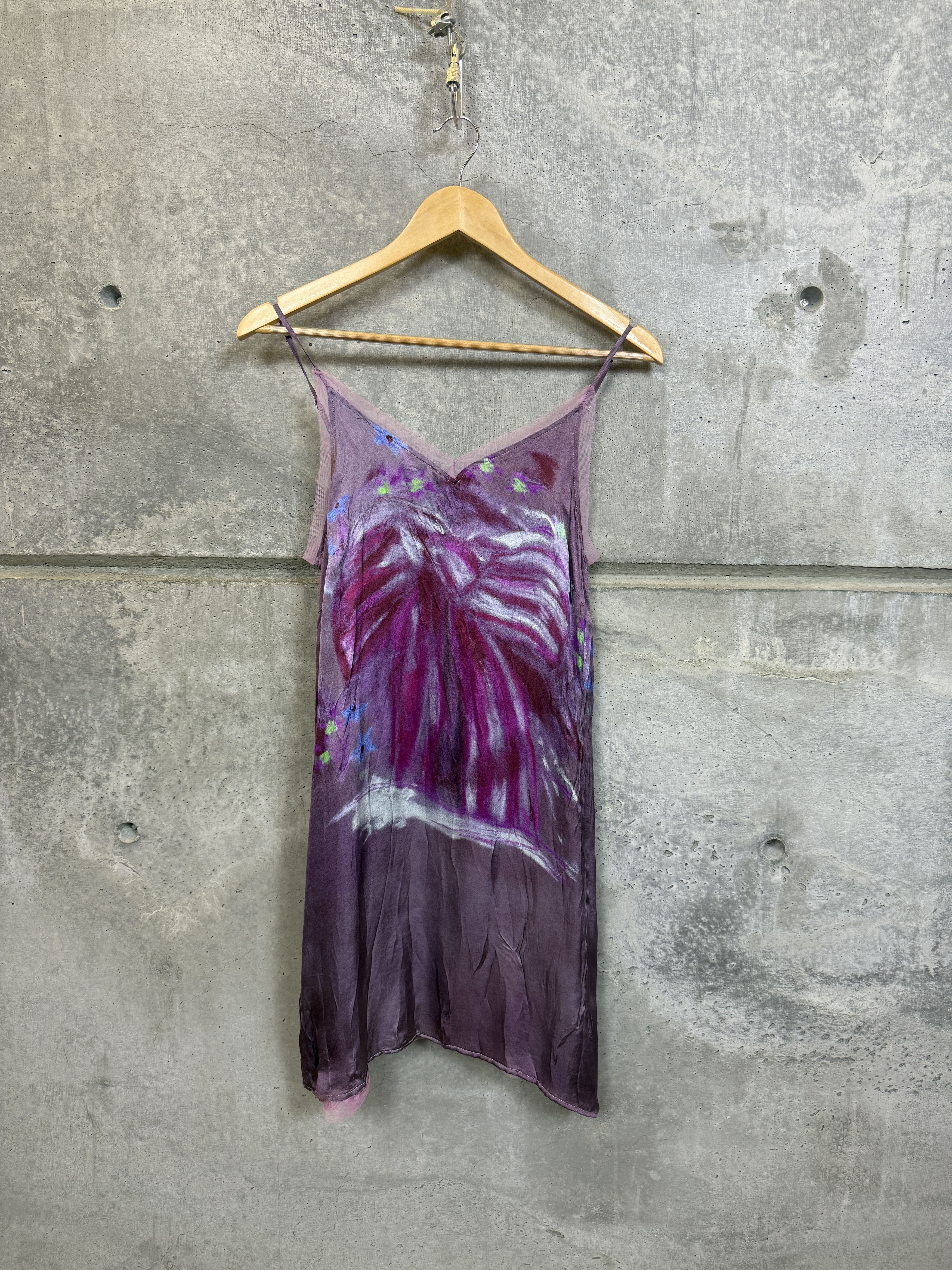 Acne Studios $580 Acne Studios Printed Slip Mini Dress Size M / US 6-8 / IT 42-44 - 6 Thumbnail
