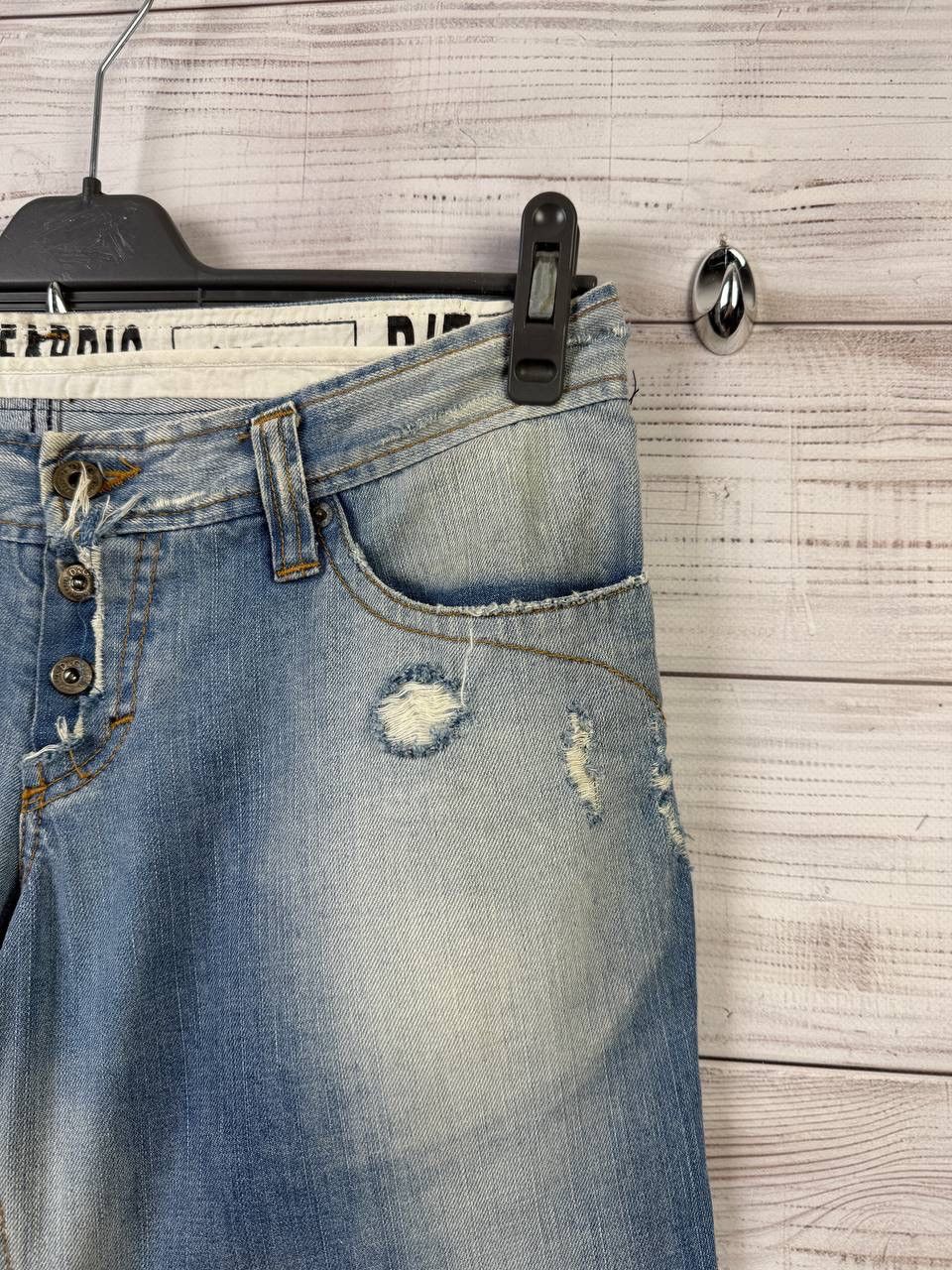Dolce & Gabbana Vintage Dolce Gabbana Jeans Big Logo Washed Distressed Japan Size US 31 - 5 Thumbnail