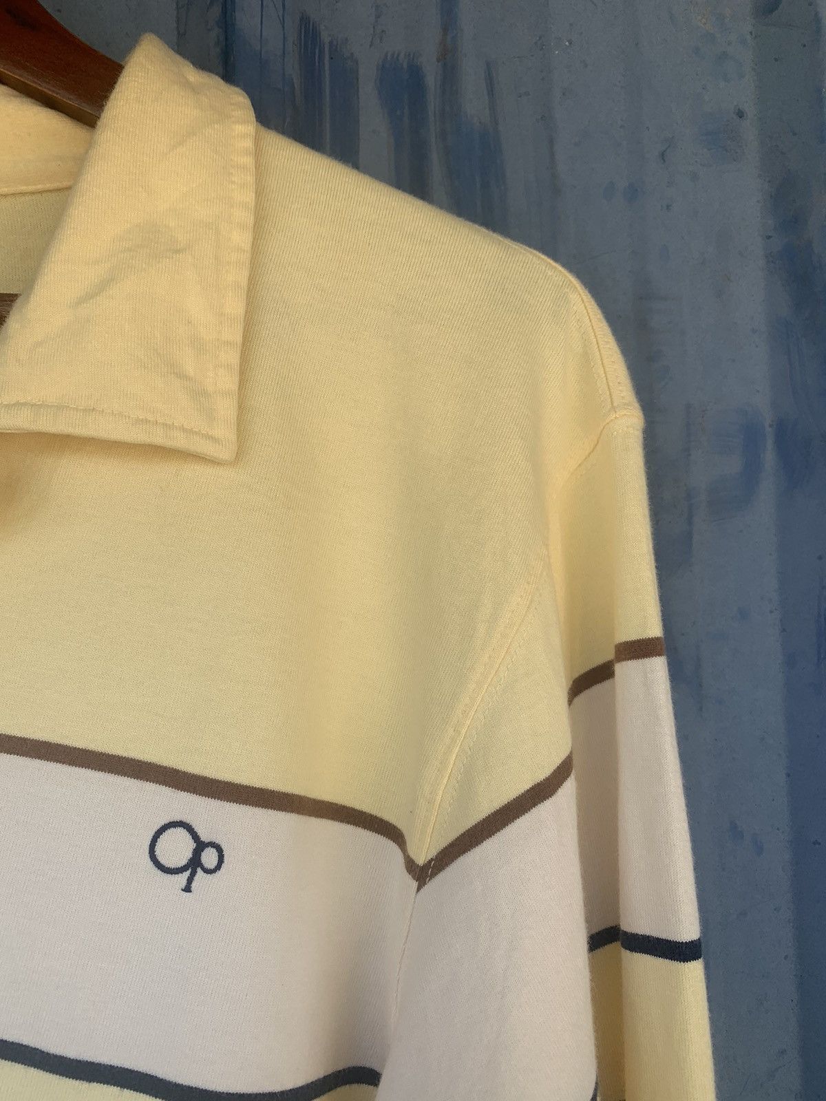 Other Vintage Ocean Pasific Long Sleeve Polo Stripes Shirt Size US M / EU 48-50 / 2 - 4 Thumbnail