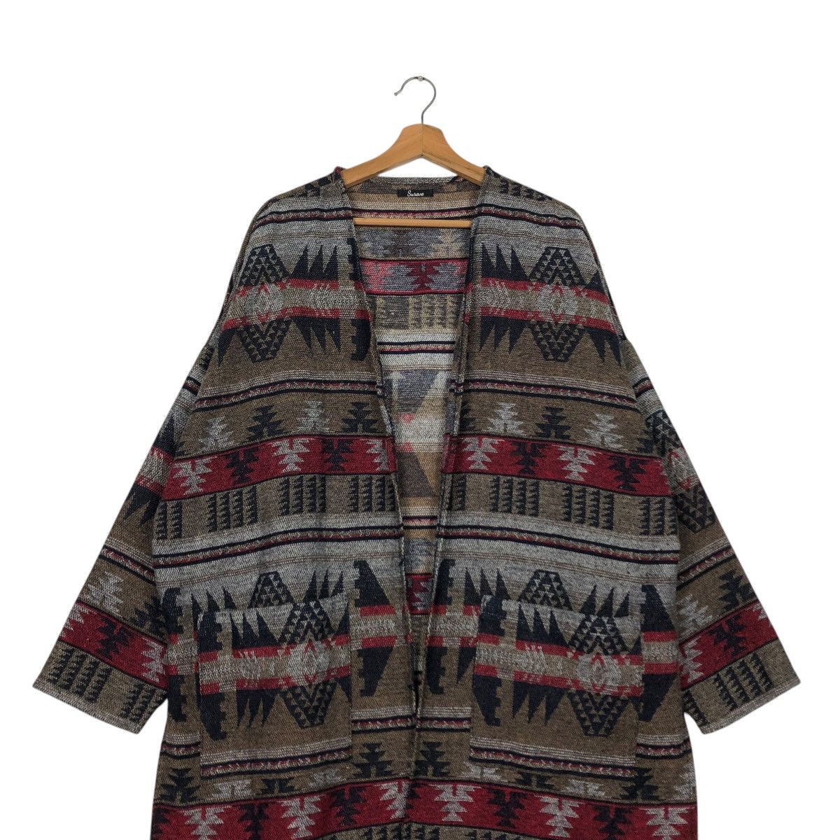Japanese Brand 🔥VINTAGE JACKET NAVAJO NATIVE AZTEC SUVERE ISSEY MIYAKE Size US L / EU 52-54 / 3 - 6 Thumbnail