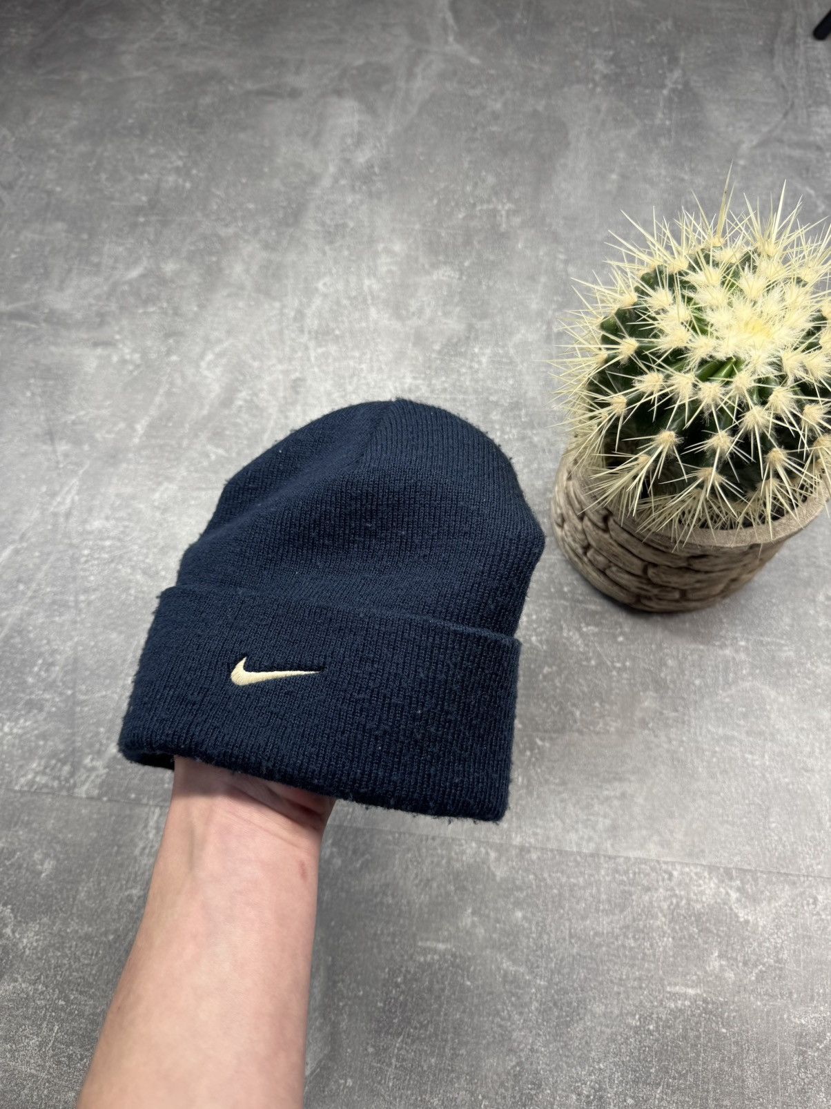 Other Vintage Nike Hat Big Swoosh Logo Blue Size ONE SIZE - 3 Thumbnail