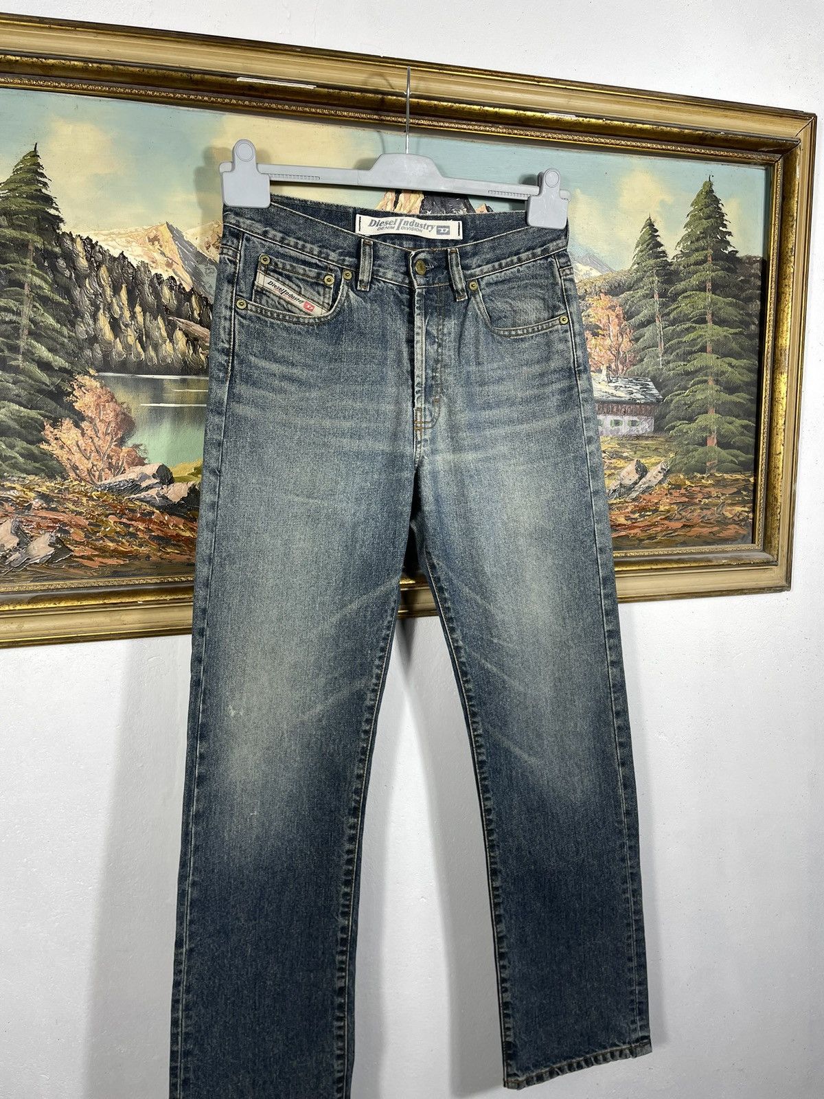 Diesel × Vintage Diesel retro 00s pants washed skate hiphop drip swag cyber Size US 30 / EU 46 - 5 Thumbnail
