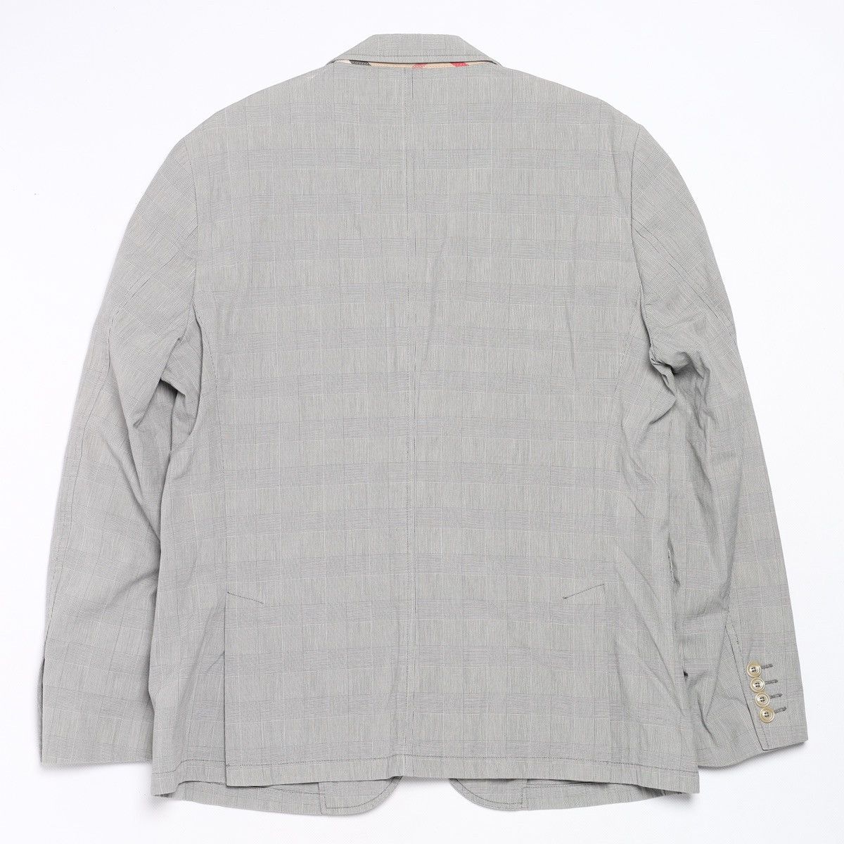 Burberry Burberry Nova Check Gray Light Blazer Jacket Size 44R - 6 Thumbnail