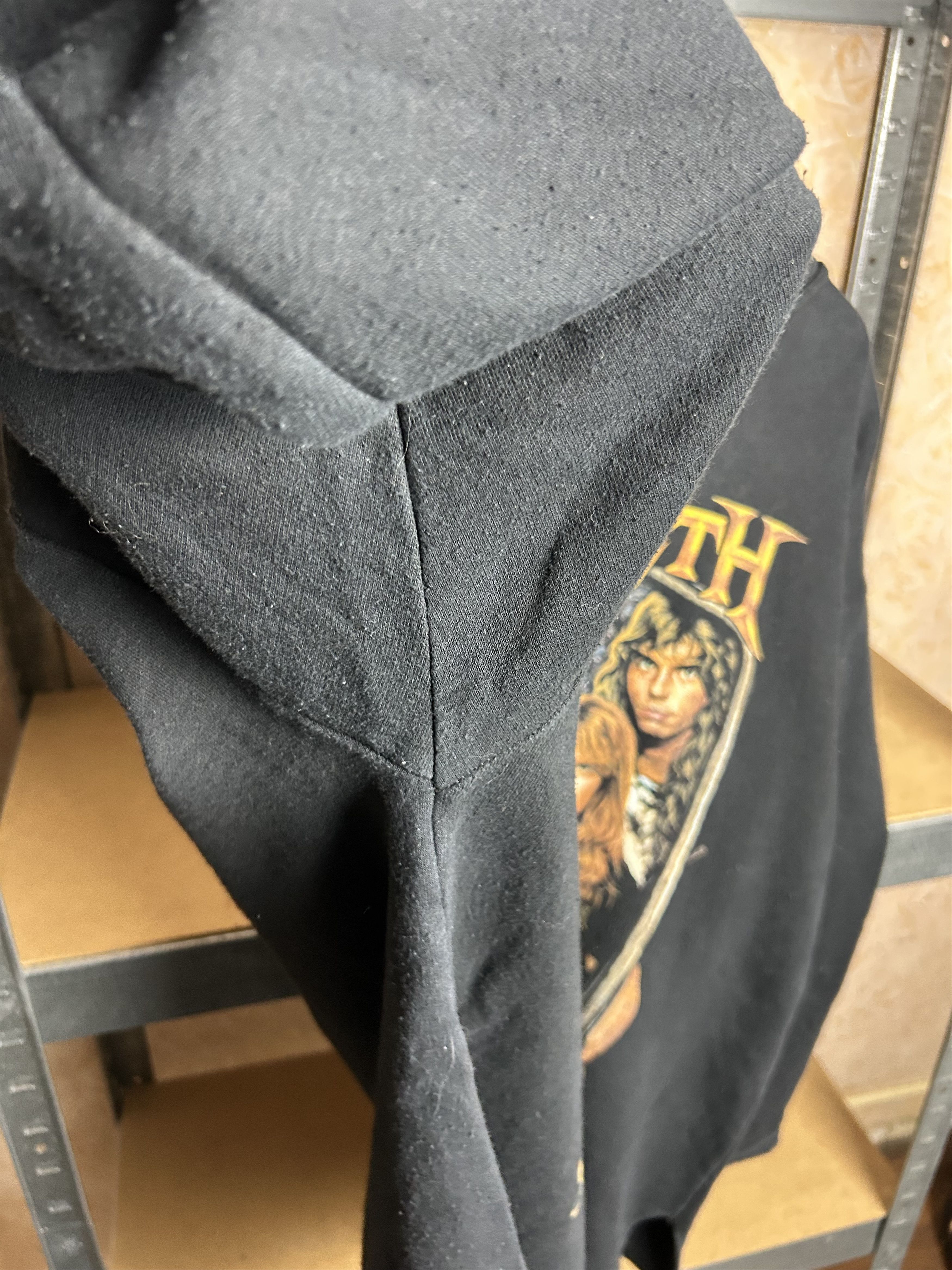 Band Tees Vintage 90s Megadeth Risk Rock Band Hoodie Size US XL / EU 56 / 4 - 5 Thumbnail