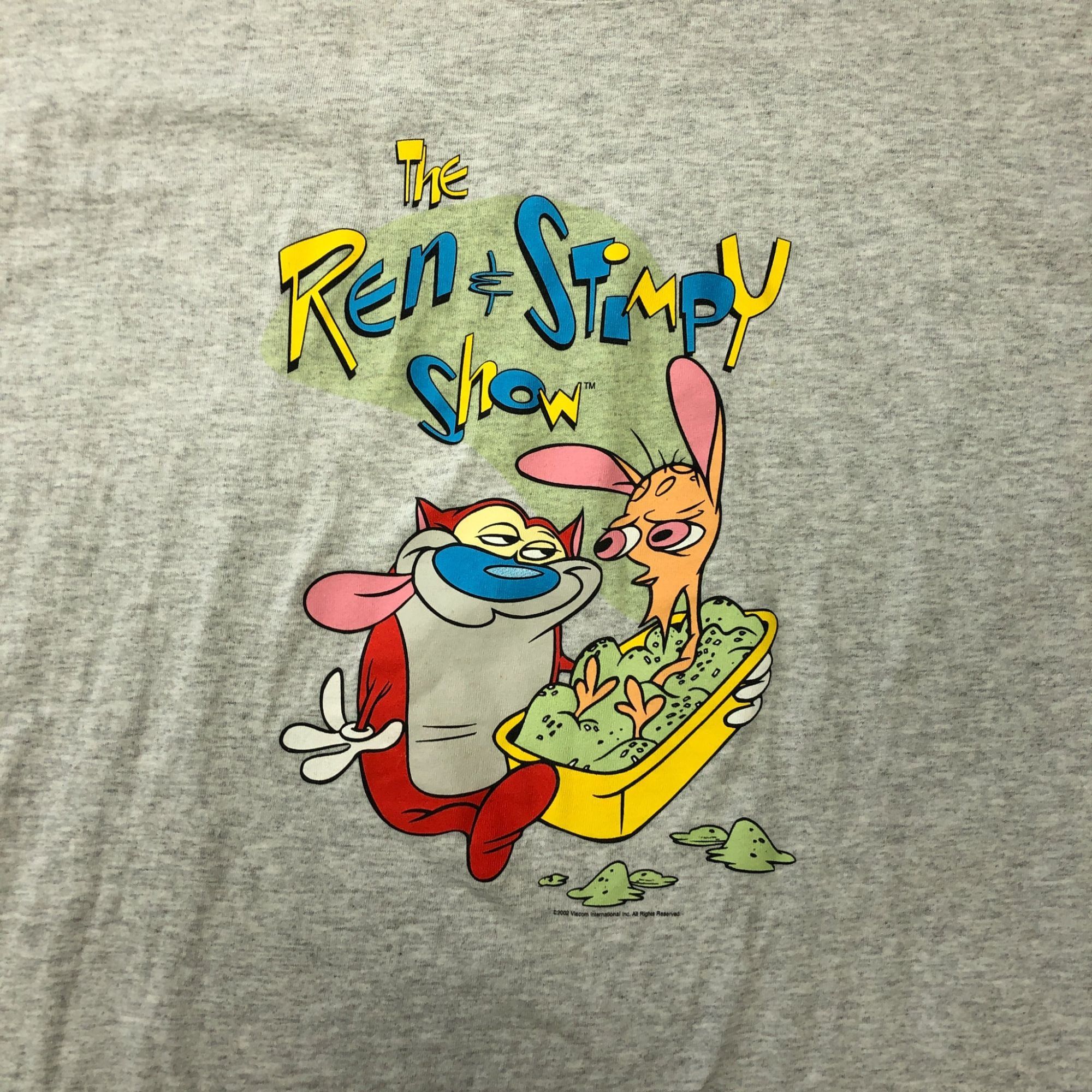 Other Vintage The Ren & Stimpy Show 2002 Grey T-Shirt - Size XL Size US XL / EU 56 / 4 - 2 Thumbnail