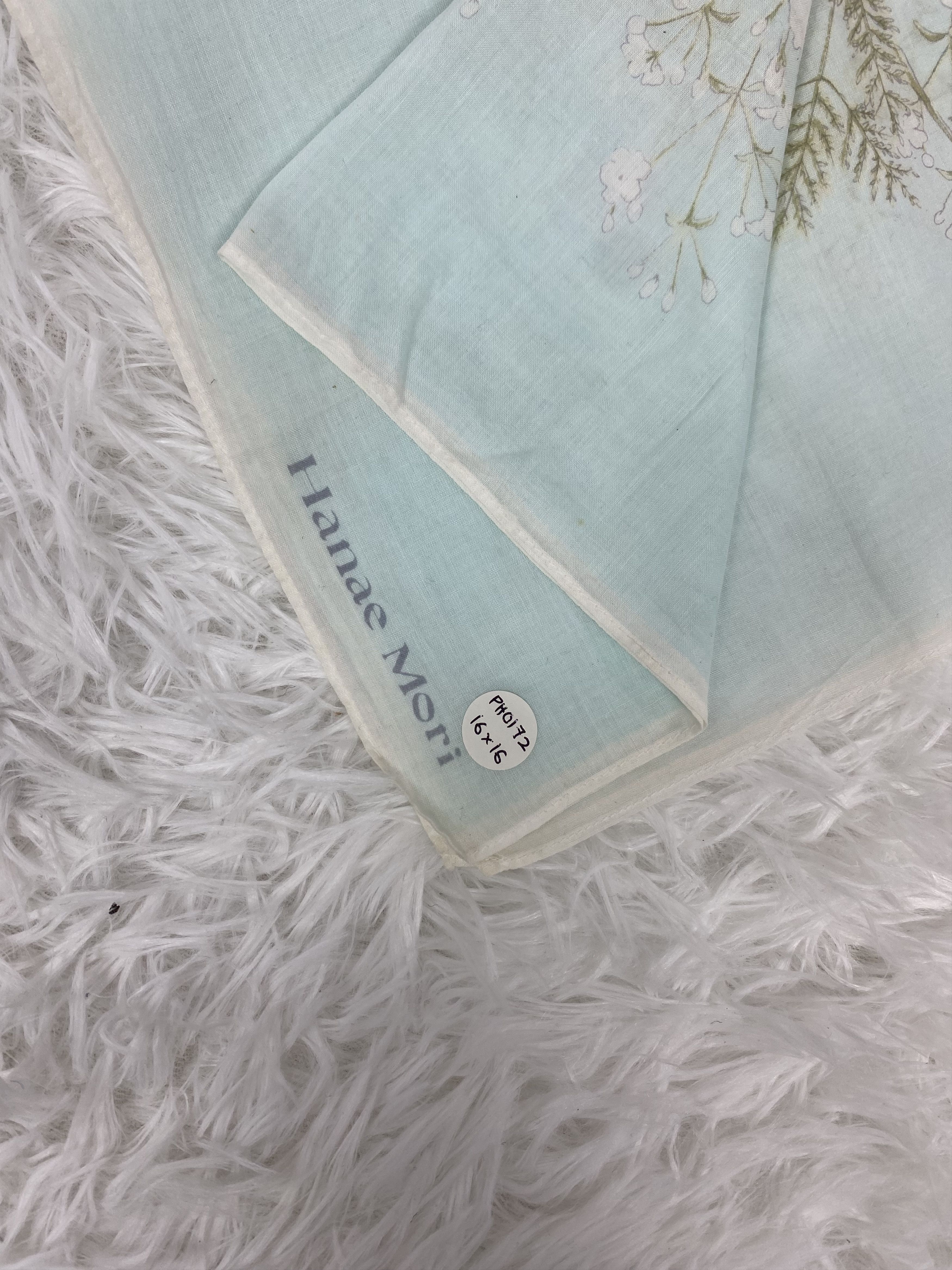 Hanae Mori × Vintage Vintage Hanae Mori Handkerchief Neckerchief PH0172 Size ONE SIZE - 2 Thumbnail