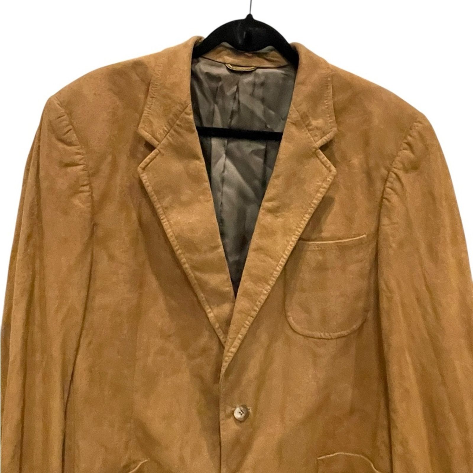 Dior Christian Dior Authentic Camel Brown Suede Jacket Size 44L - 2 Thumbnail