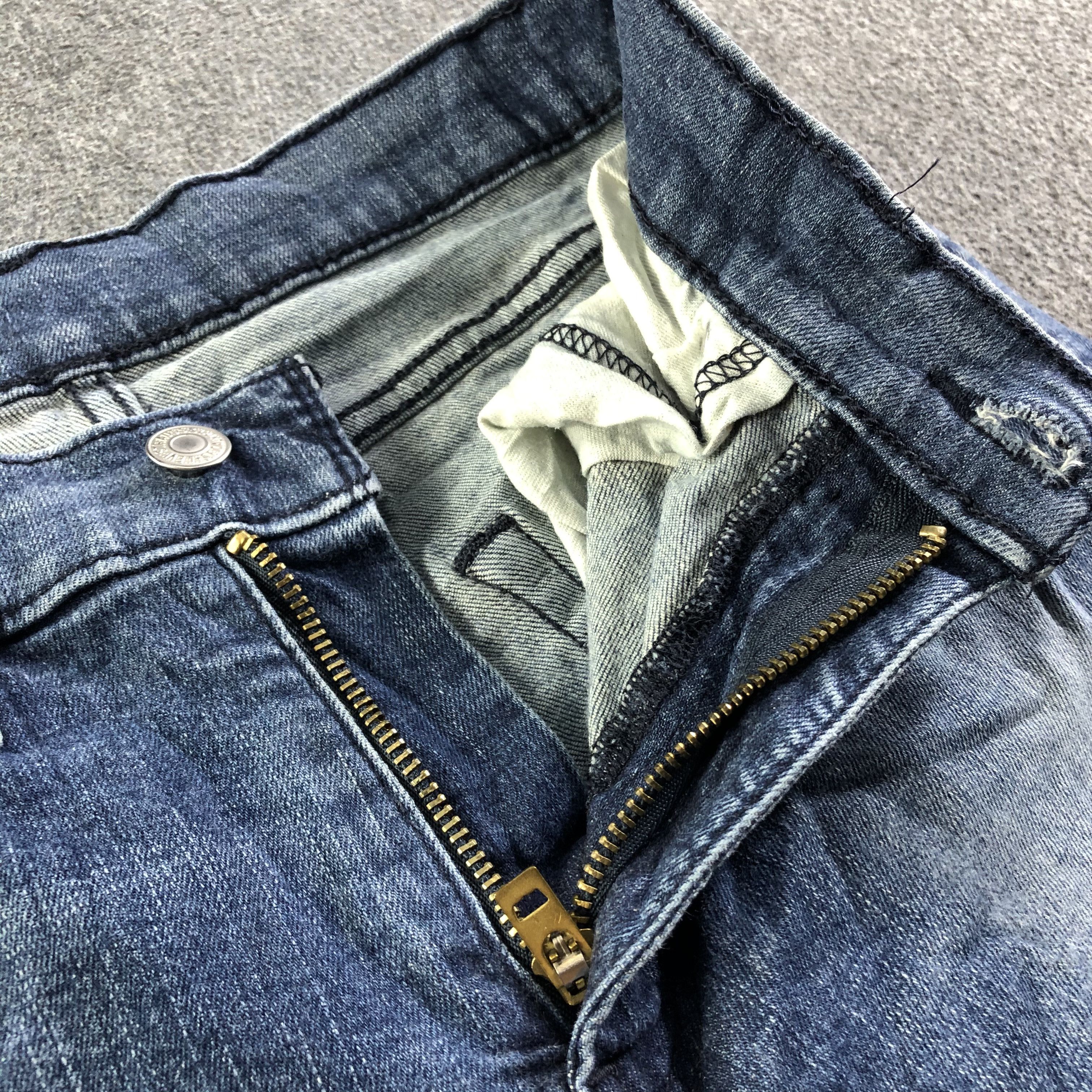 Levi's Vintage Blue Wash Levis 512 Jeans-J4148 Size US 28 / EU 44 - 8 Thumbnail