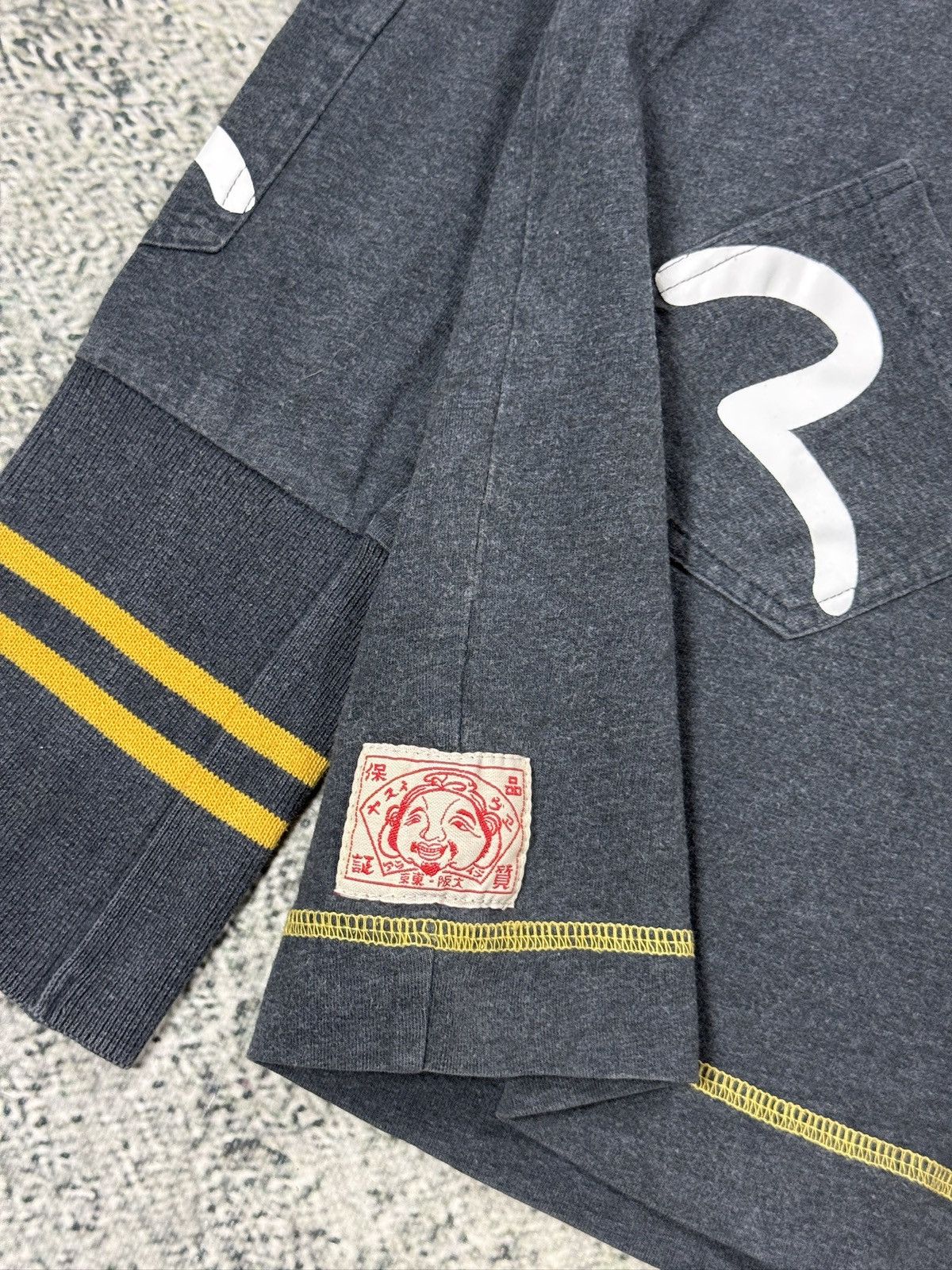 Evisu Evisu vintage multi pocket long sleeve seagull grey Size US M / EU 48-50 / 2 - 5 Thumbnail