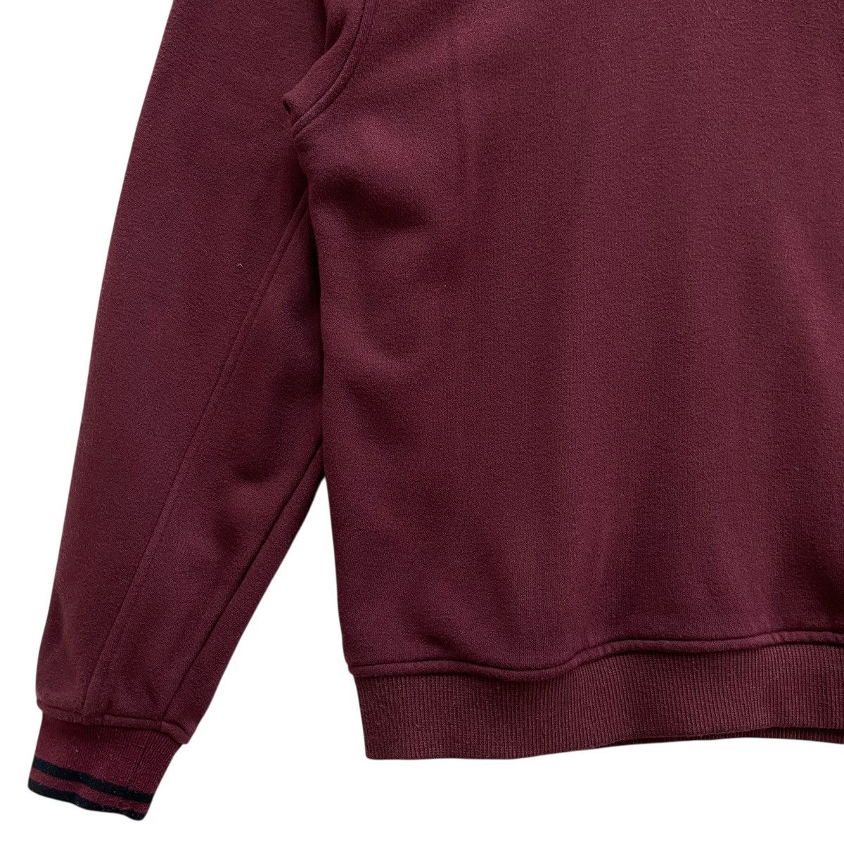 Cutter & Buck Cutter & Buck 1/4 Zip Burgundy Acrylic Rayon Sweatshirt M Size US M / EU 48-50 / 2 - 3 Thumbnail