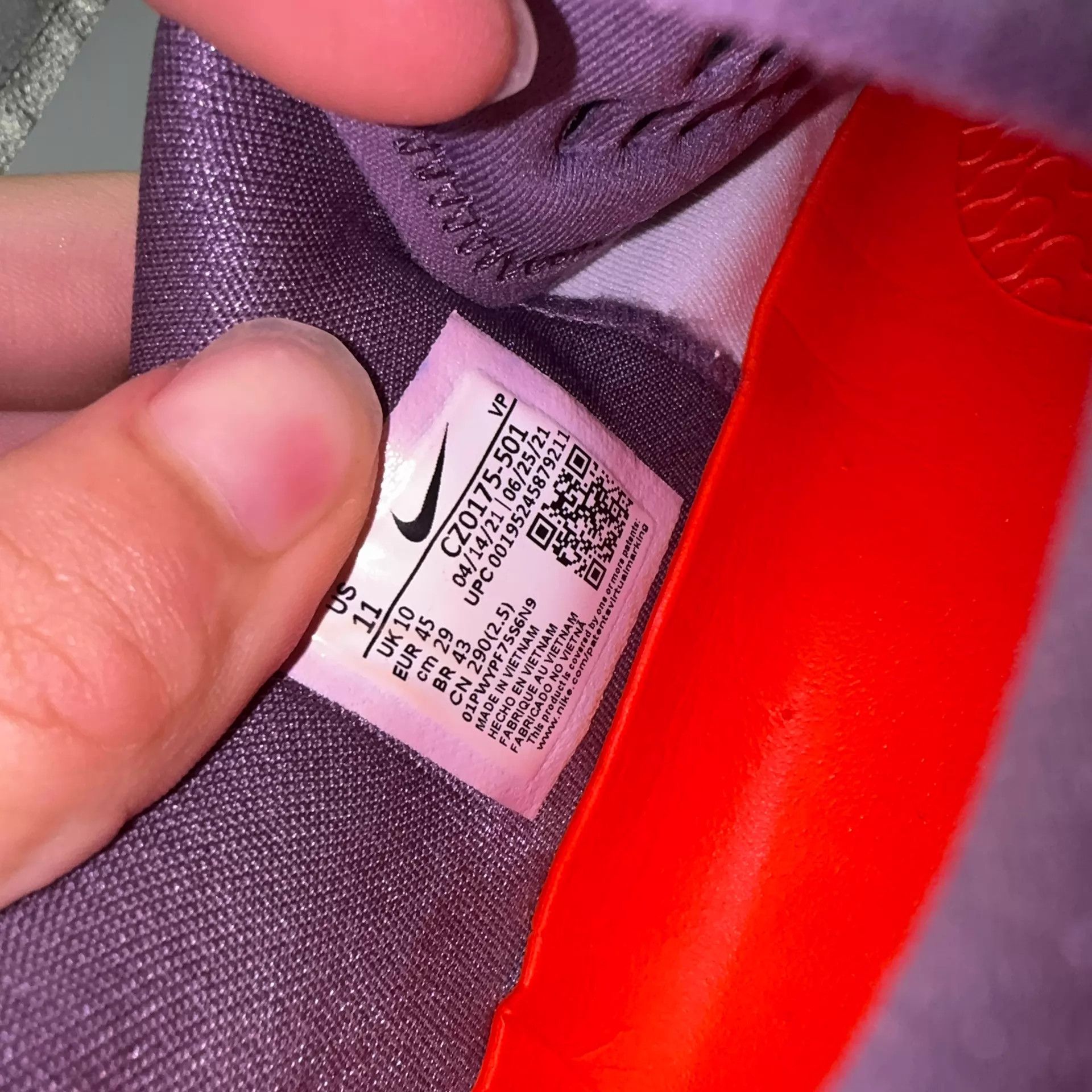 Nike Nike Gtcut1 Pale Purple Size 45 Size US 11 / EU 44 - 9 Thumbnail