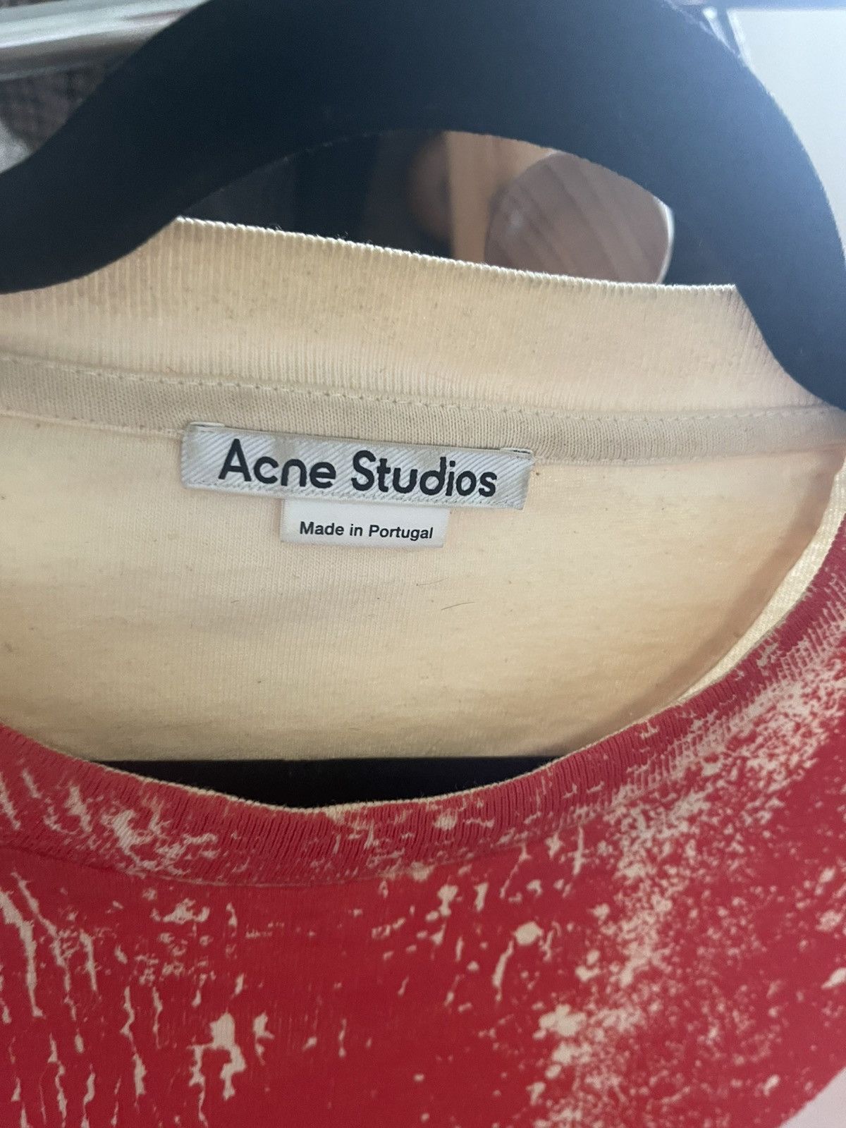 Acne Studios Oversized Renewal Energy Tee Red Size US S / EU 44-46 / 1 - 3 Thumbnail