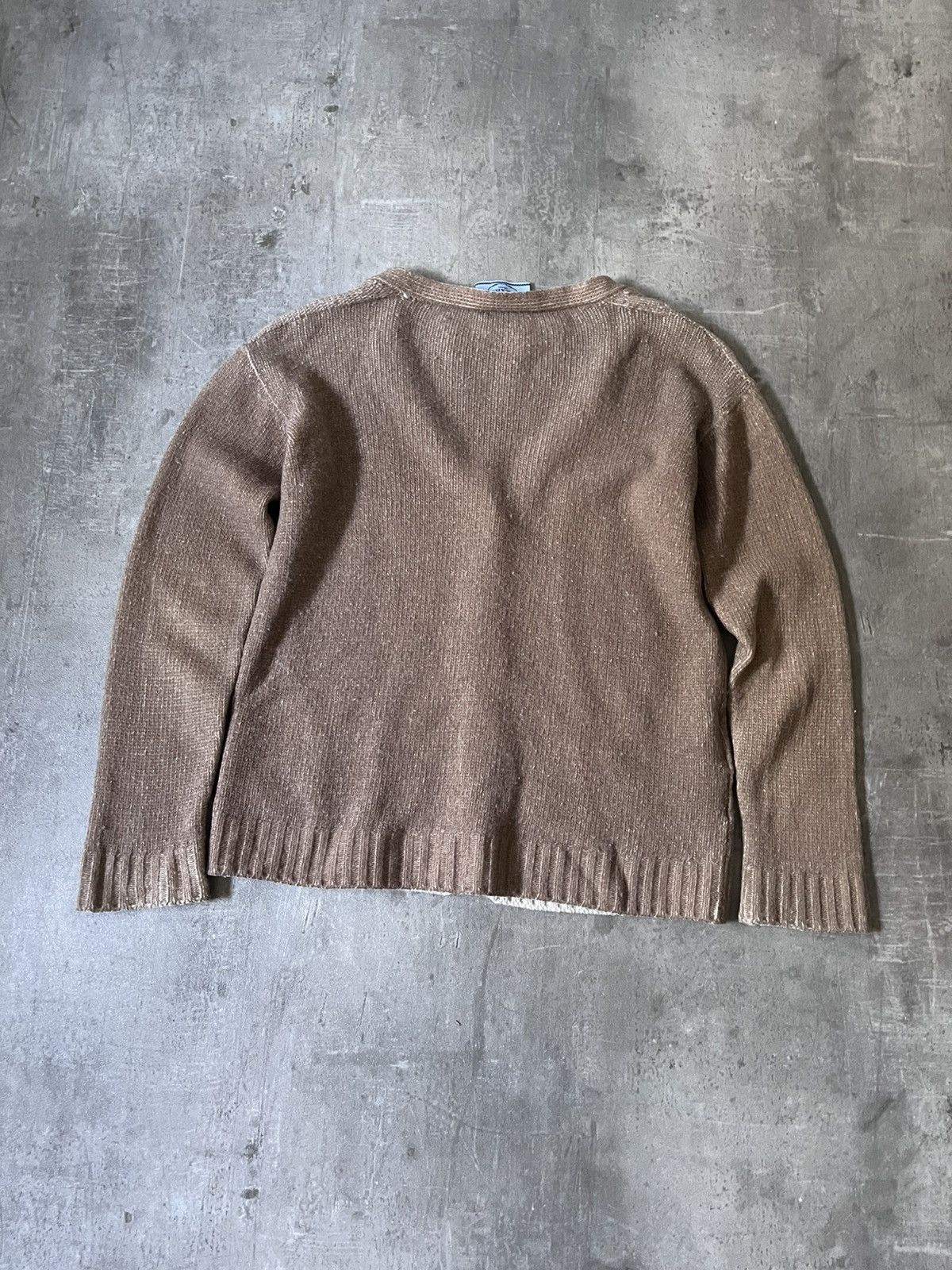 Prada Prada Wool Cashmere cardigan sweater women Size M / US 6-8 / IT 42-44 - 8 Thumbnail