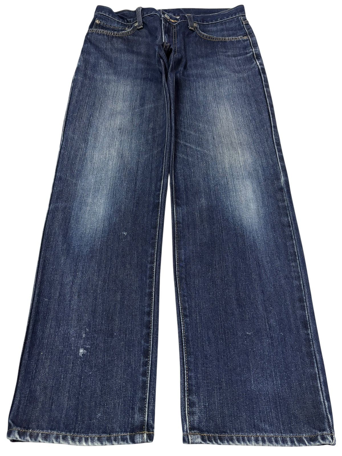 Edwin Vtg Edwin Japan 603 Distressed Jeans Size US 30 / EU 46 - 1 Thumbnail