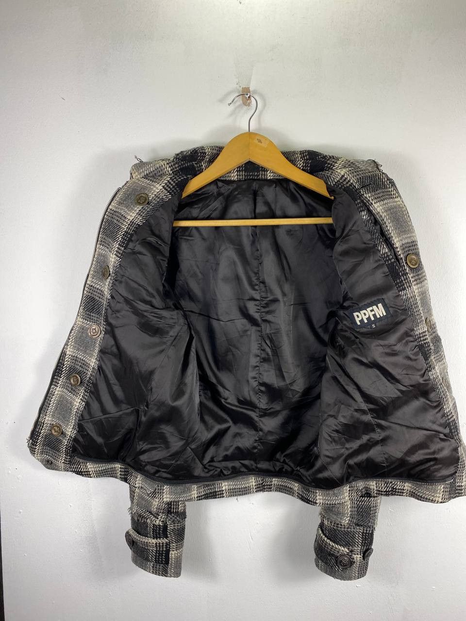 PPFM ppfm japanese brand wool bondage jacket nice design Size US S / EU 44-46 / 1 - 7 Thumbnail