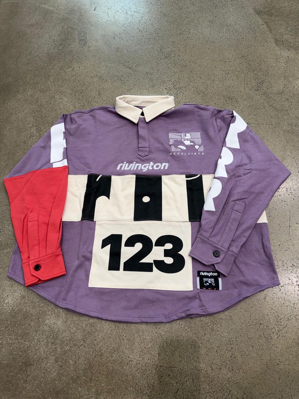 RRR-123 RIVINGTON ROI REBIS - Apocryphia Rugby Purple Size US L / EU 52-54 / 3 - 1 Thumbnail