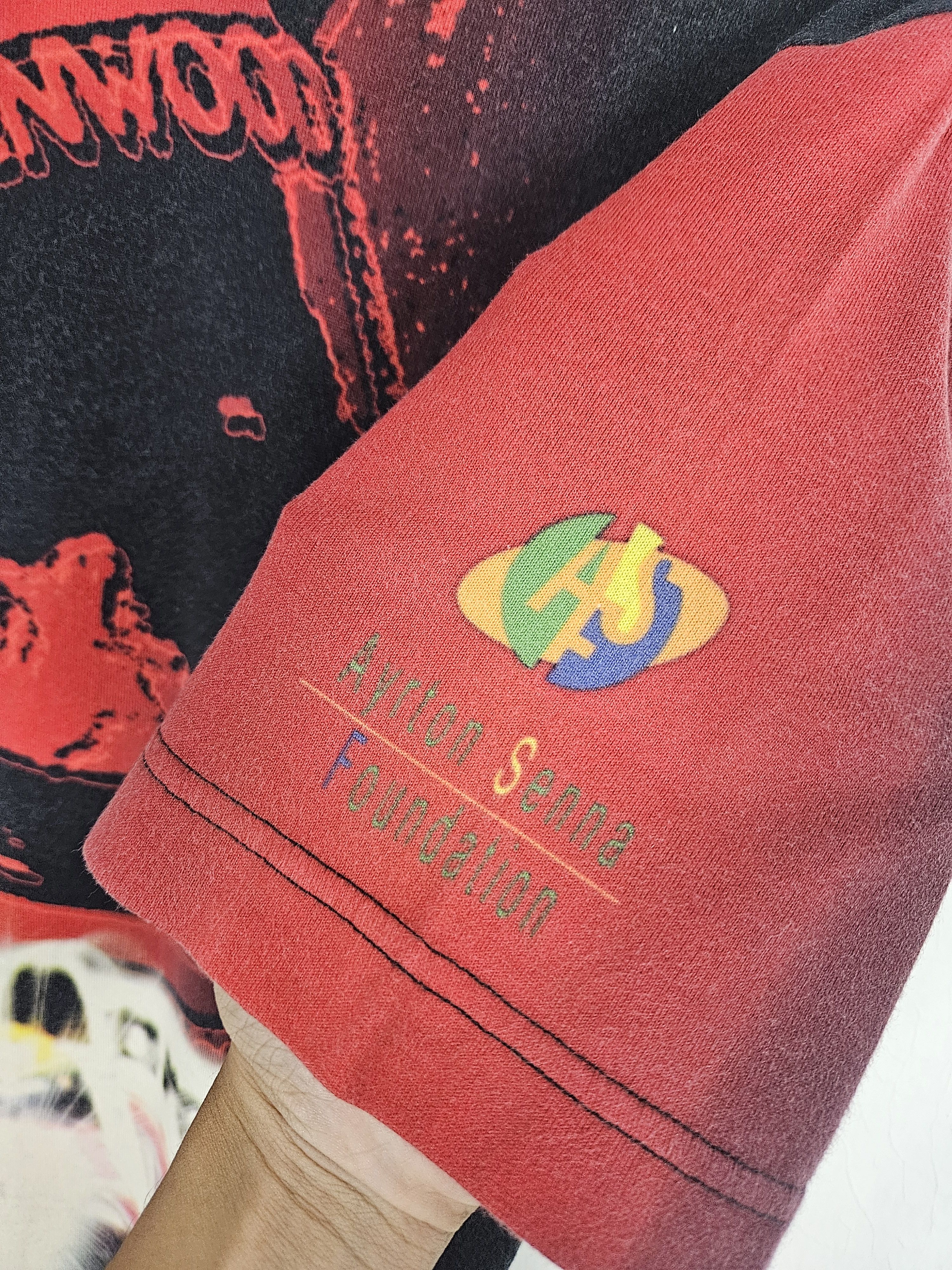 Formula 1 × Vintage Vintage Ayrton Senna All Over Print F1 Grand Prix McLaren Size US L / EU 52-54 / 3 - 5 Thumbnail