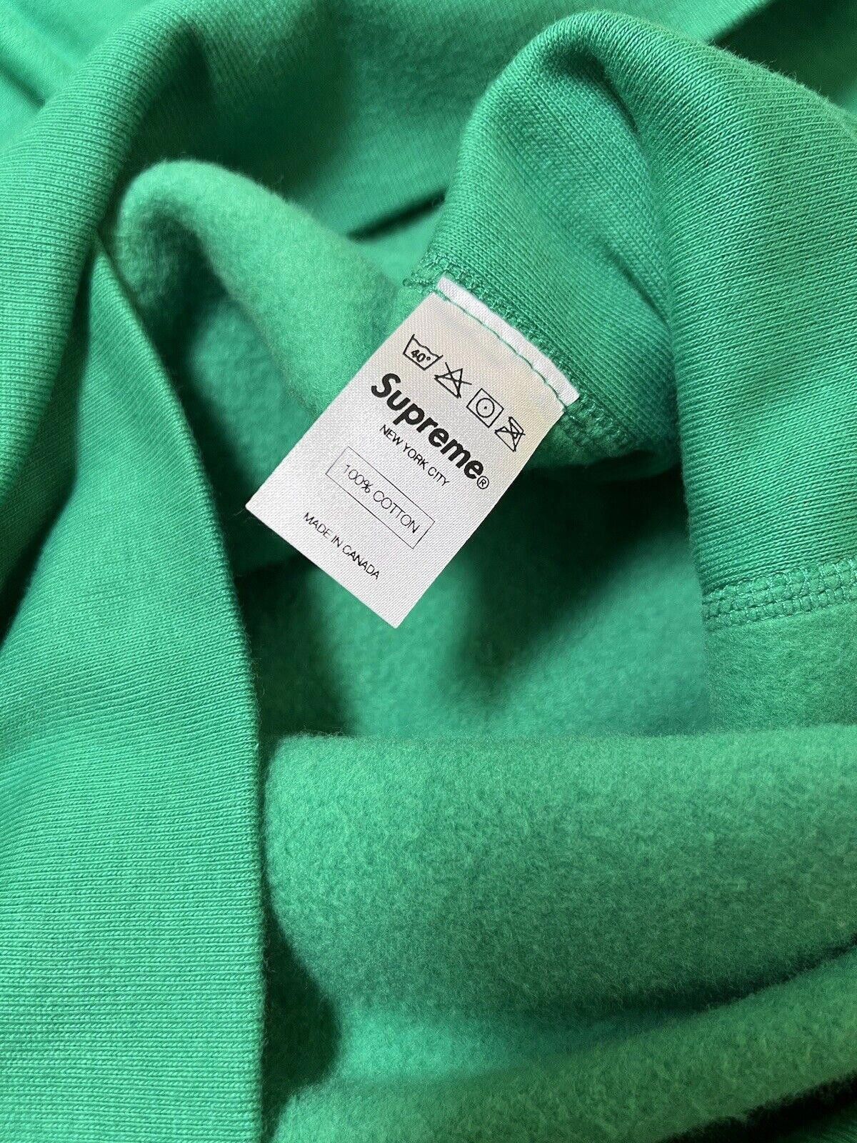 Supreme SS12 Supreme Arabic Logo Hoodie Green 2012 Size US 34 / EU 50 - 11 Thumbnail