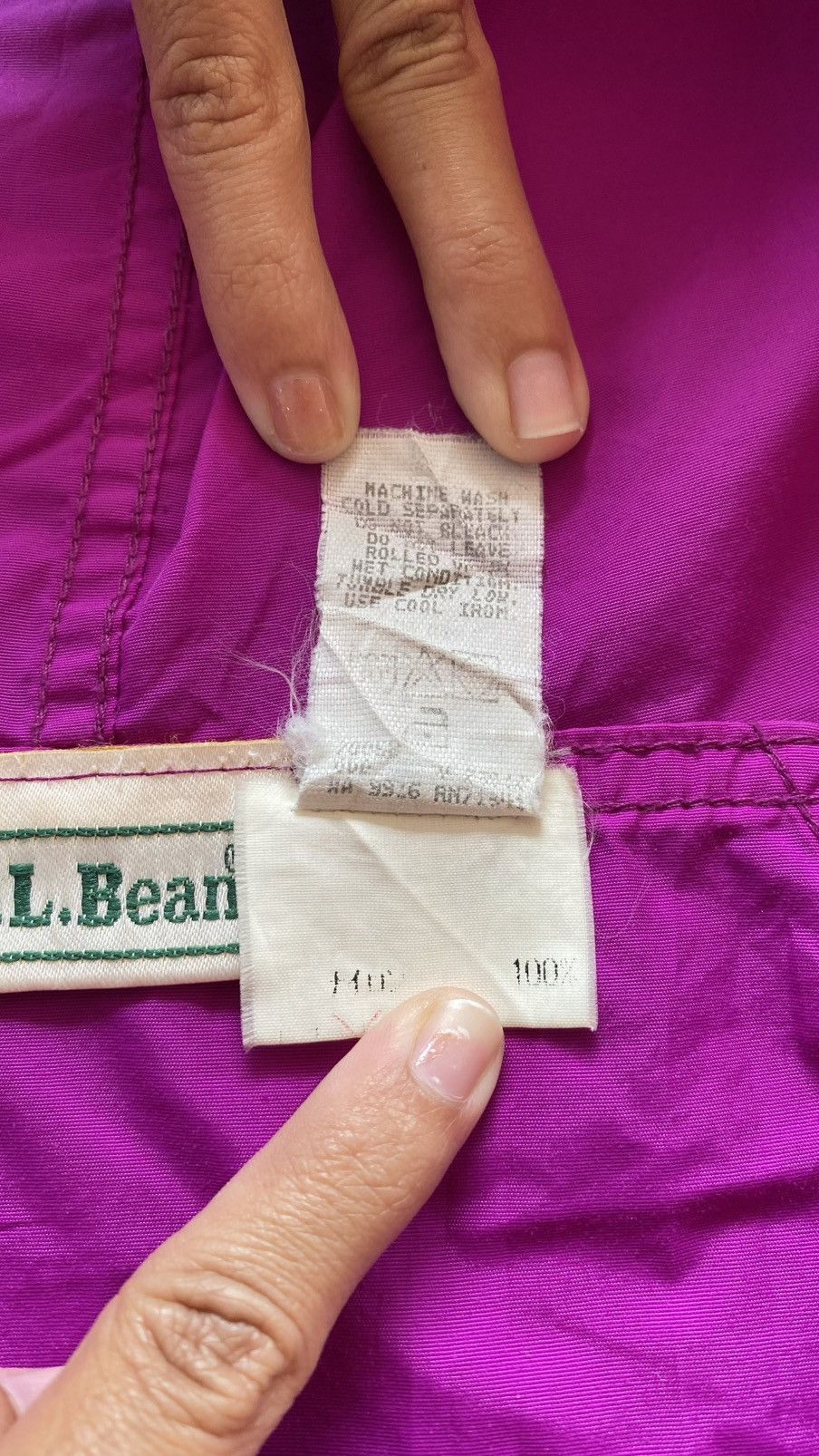 L.L. Bean L.L Bean Lightweight Cagoul Jacket Size US L / EU 52-54 / 3 - 4 Thumbnail