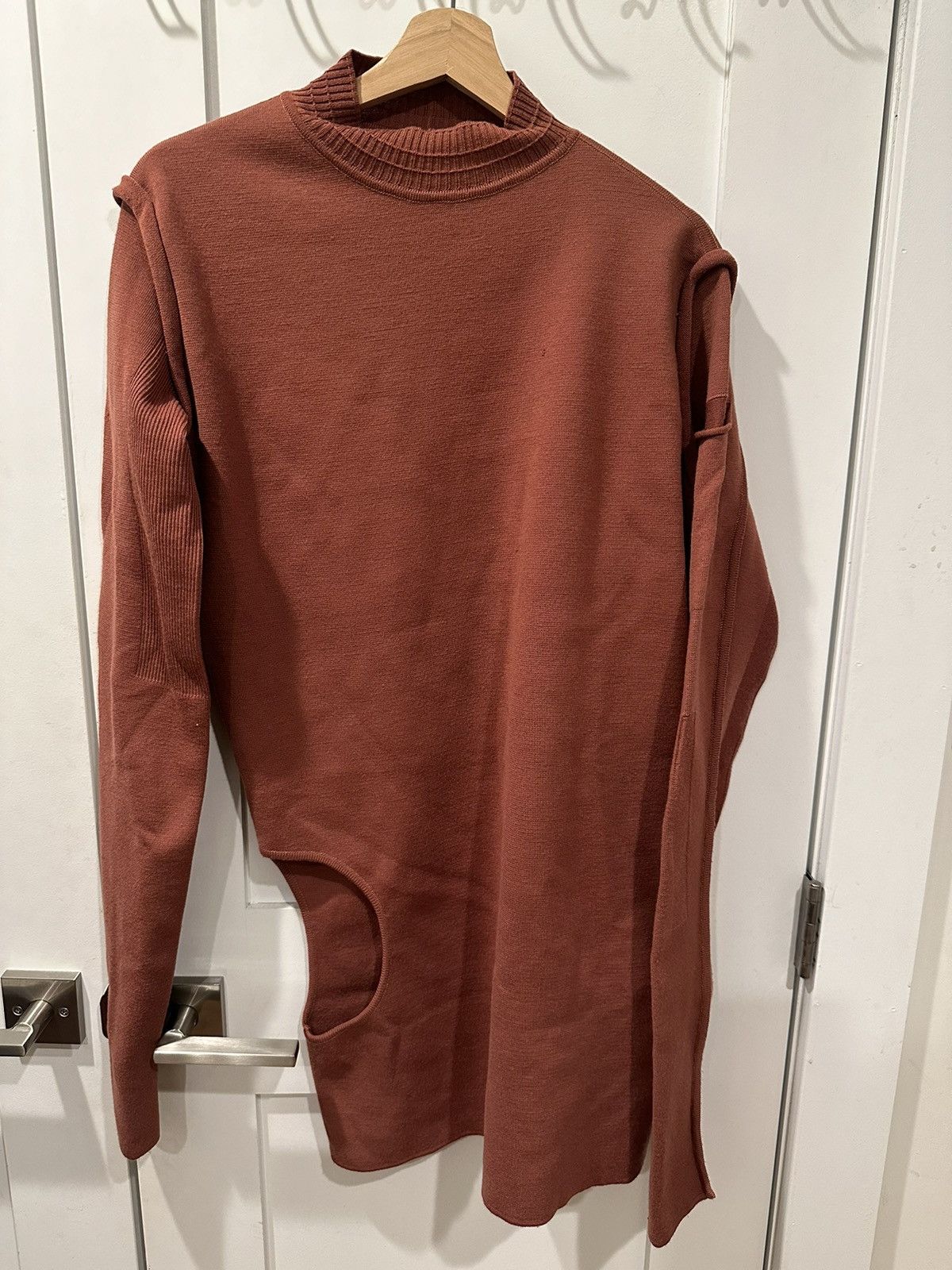 image of Rick Owens 1 Of 1 Terra Subhuman - Rr17F8600-Chm in Orange, Men's (Size Small)