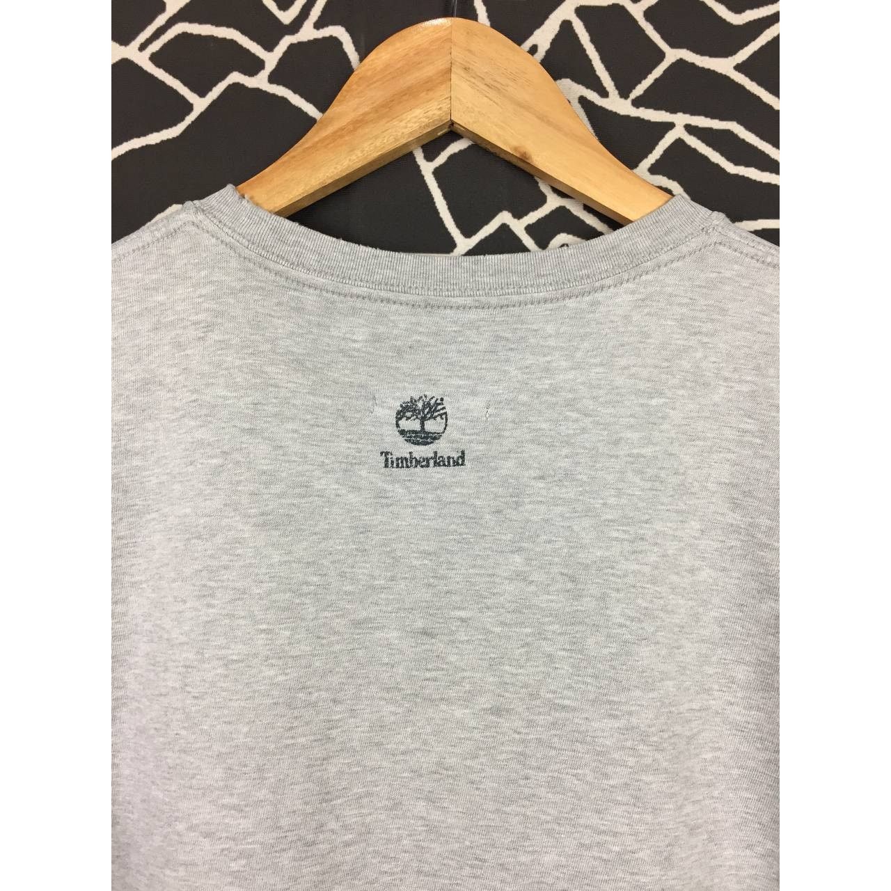 Timberland × Vintage Timberland X Raymond Biesinger Green Around The Edges Tee Size US L / EU 52-54 / 3 - 9 Thumbnail