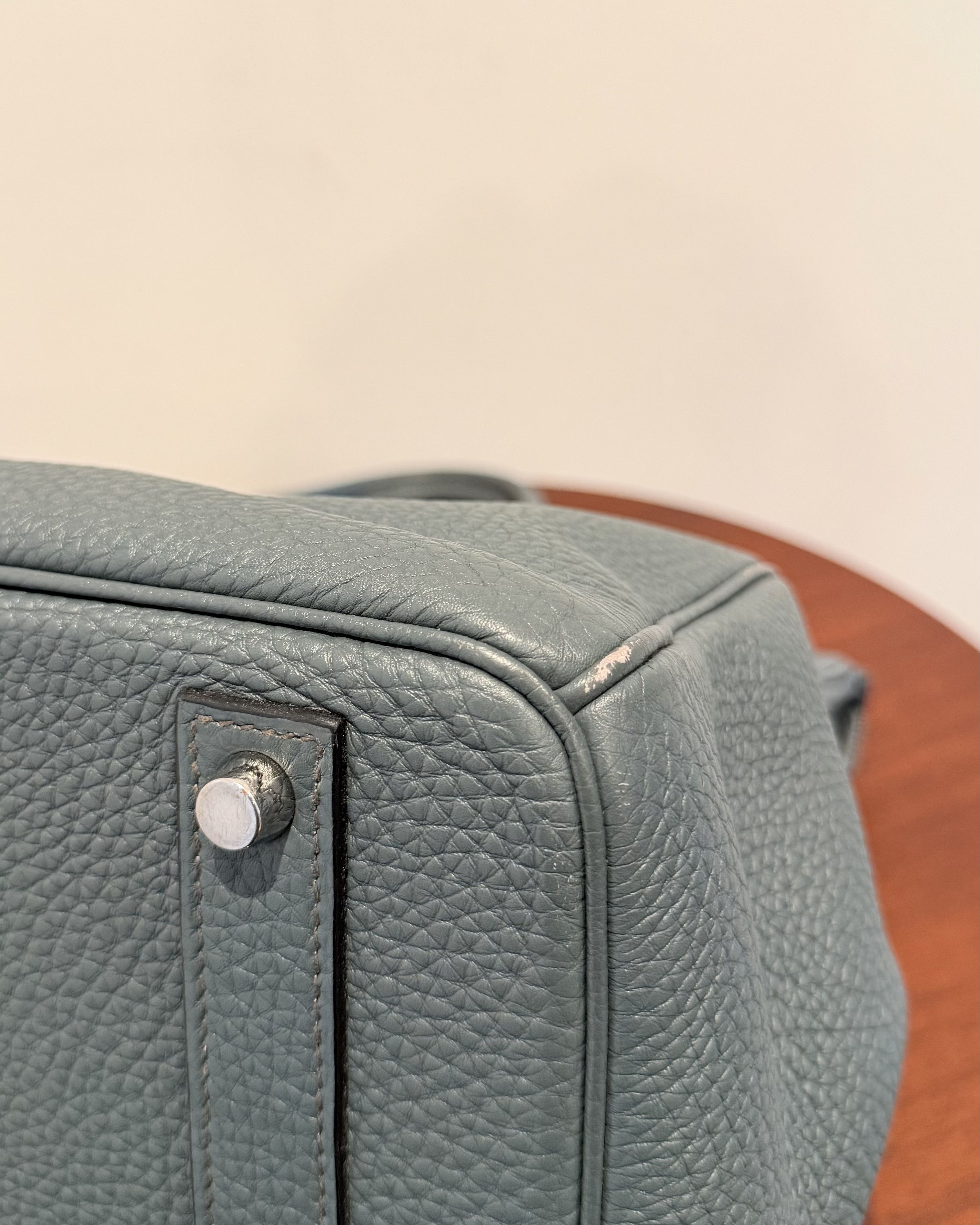 Hermes Hermes Bleu Orage Togo Birkin 40 Size ONE SIZE - 11 Thumbnail