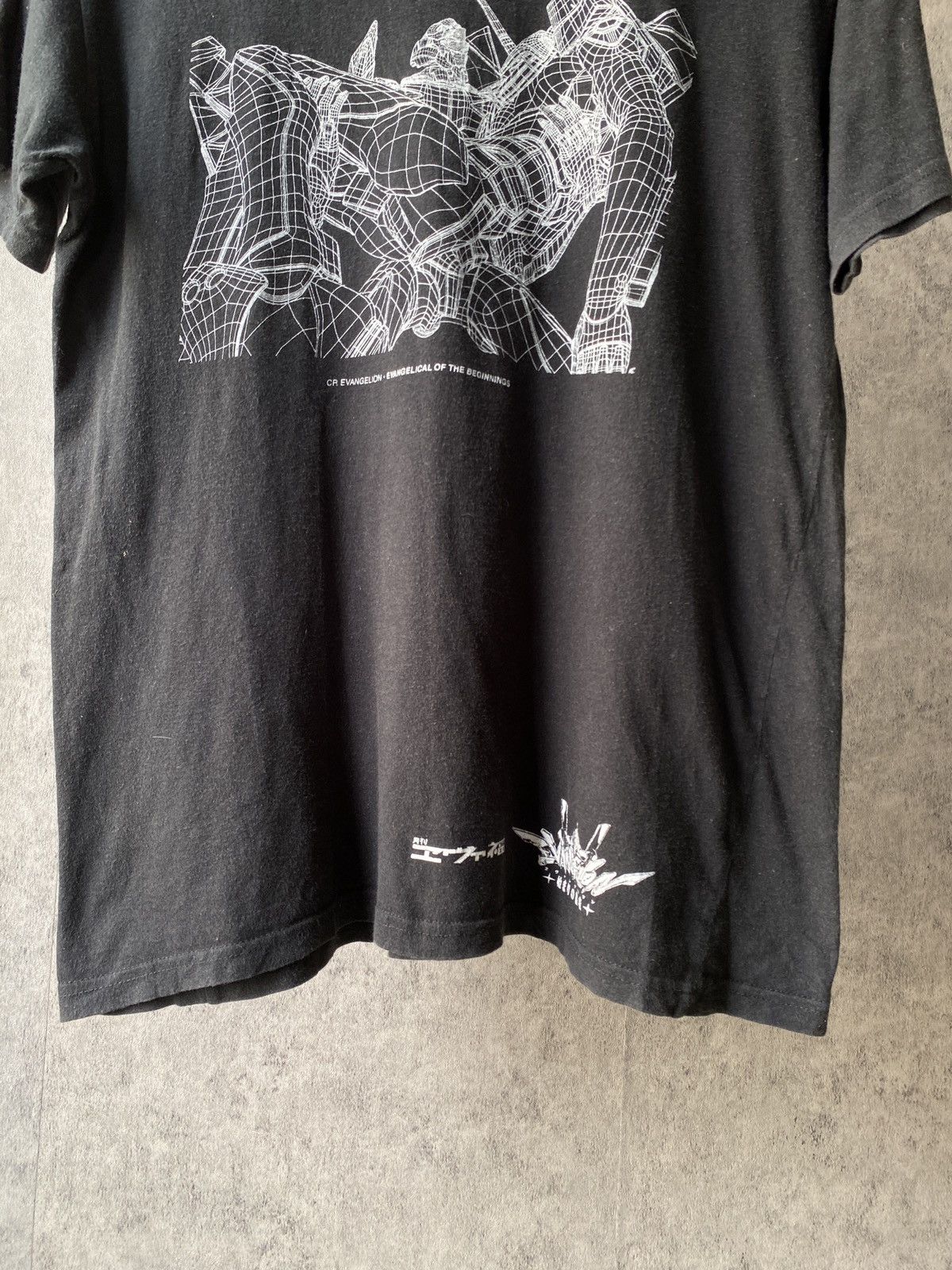 Anime Y2K Cr Evangelion - Evangelical Of The Beginnings T Shirt Size US M / EU 48-50 / 2 - 4 Thumbnail
