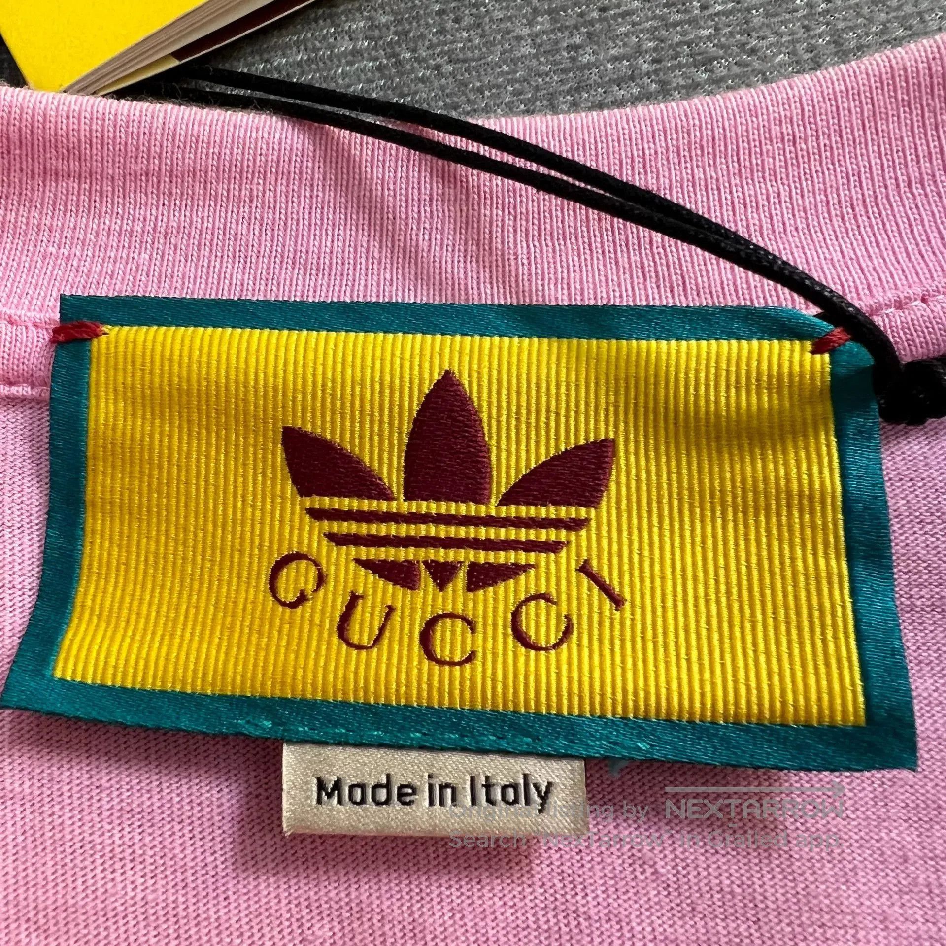 Gucci Gucci x Adidas Pink Logo Short Sleeve. Size XS / US 0-2 / IT 36-38 - 5 Thumbnail