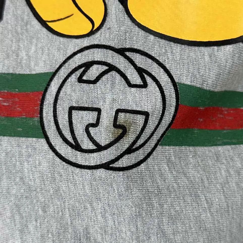 Gucci GUCCI x Disney Mickey Gray Hoodie XL Size US XL / EU 56 / 4 - 5 Thumbnail