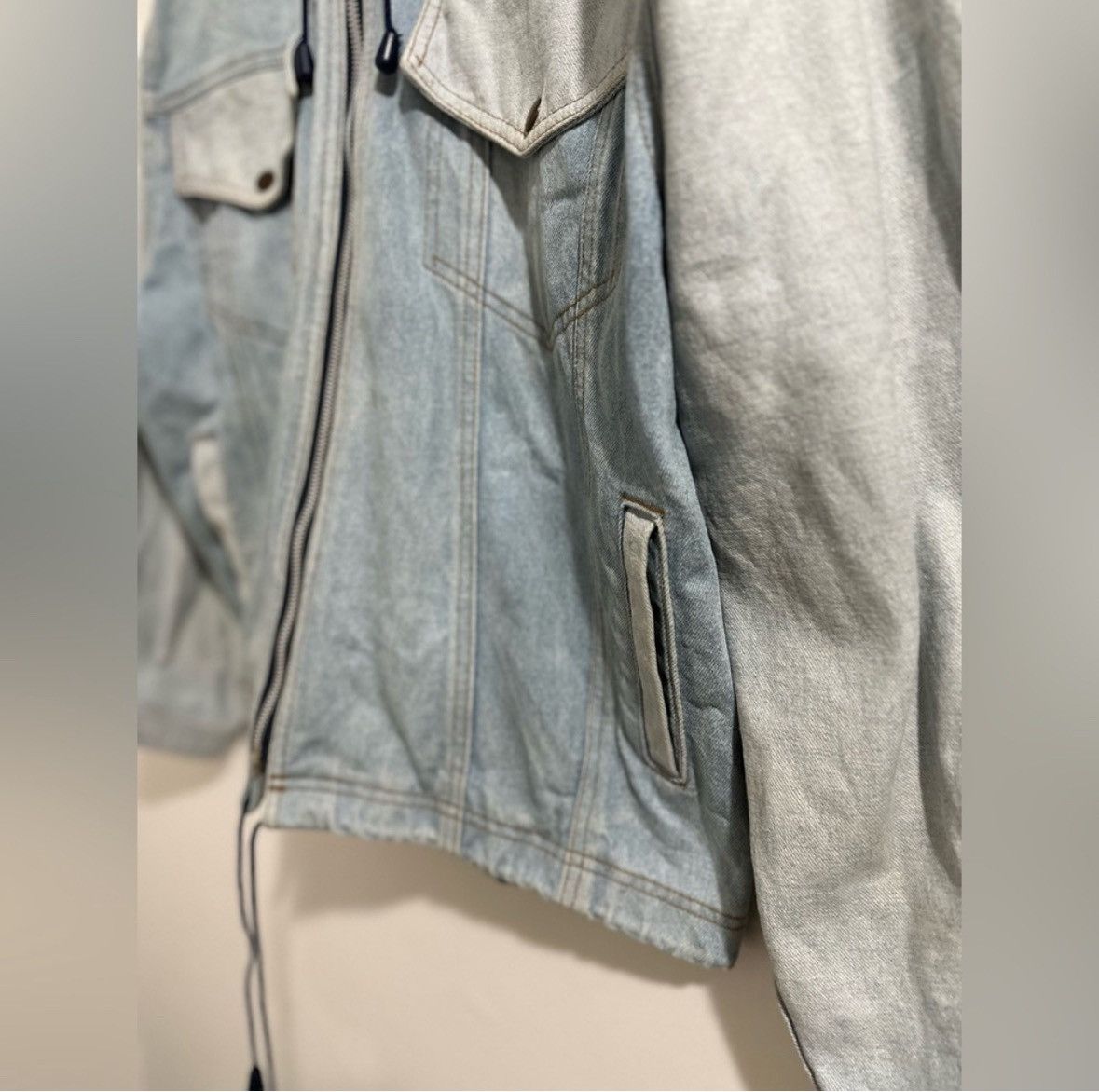 Fiorucci Vintage Jeans Denim Jacket with Hood Size US M / EU 48-50 / 2 - 3 Thumbnail