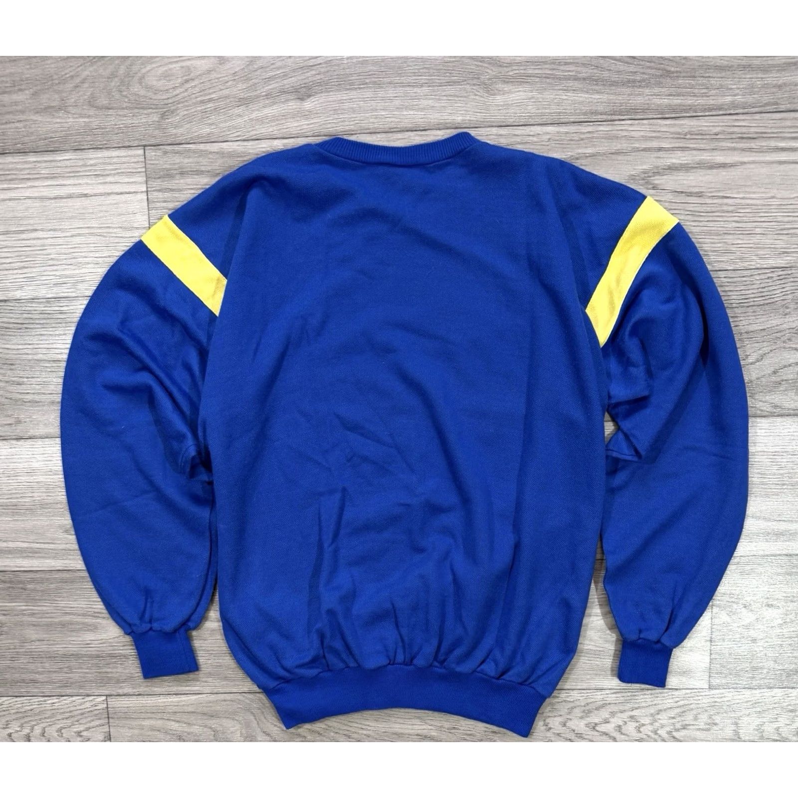 Vintage VINTAGE PEUGEOT Sweatshirt Crewneck Pullover Men XL Blue 1990s Size US XL / EU 56 / 4 - 2 Thumbnail