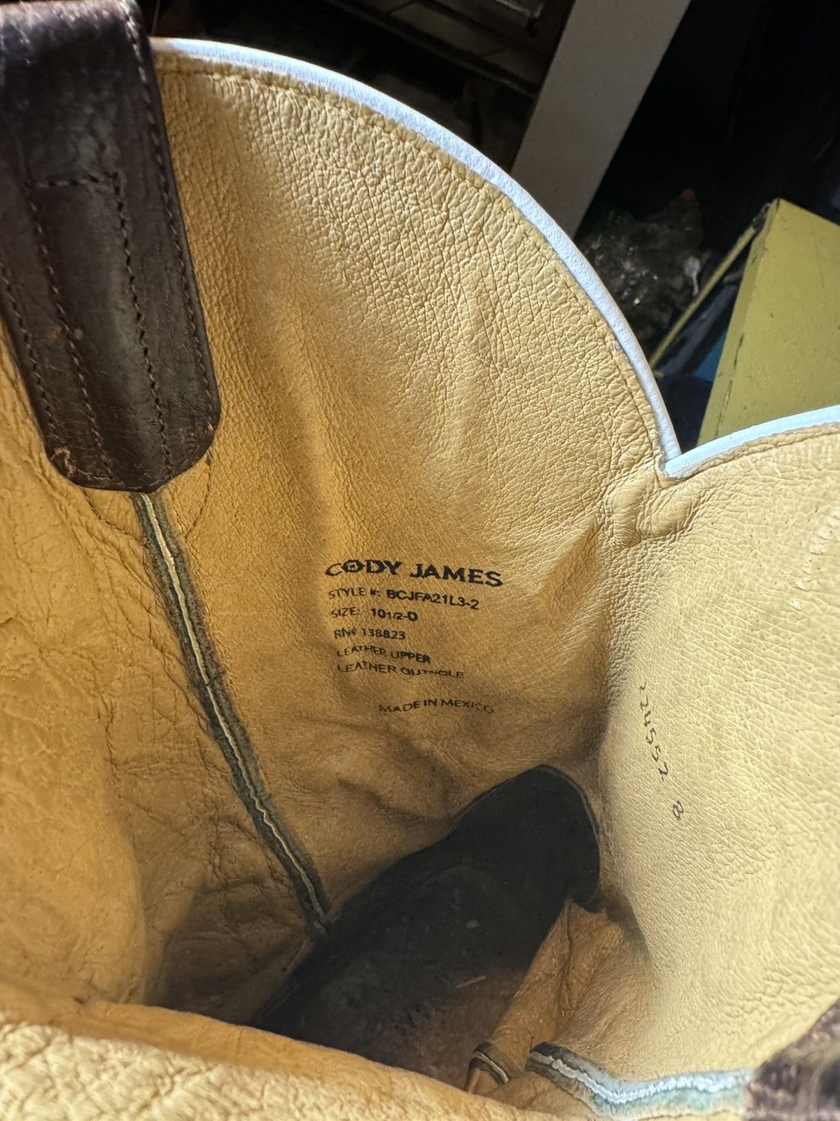 Cody James Cody James Green Cowboy Boots Sz 10.5 Size US 10.5 / EU 43-44 - 7 Thumbnail