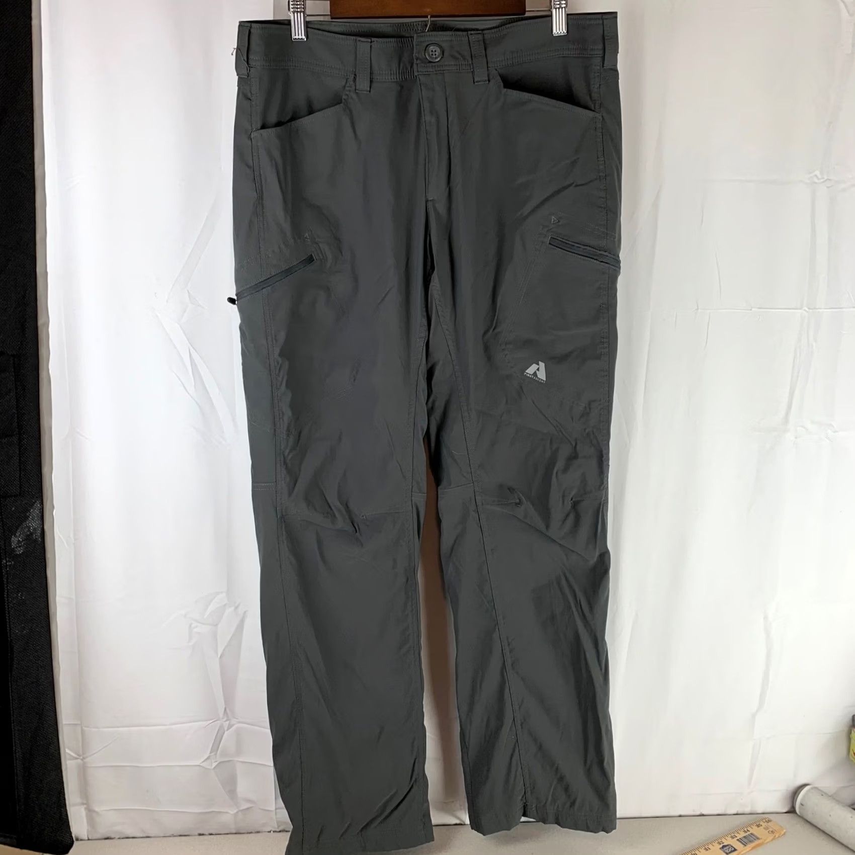 Eddie Bauer Eddie Bauer First Ascent Guide Pants Men 36x34 Gray Fleece Lined Hiking Trekking Size US 36 / EU 52 - 2 Thumbnail