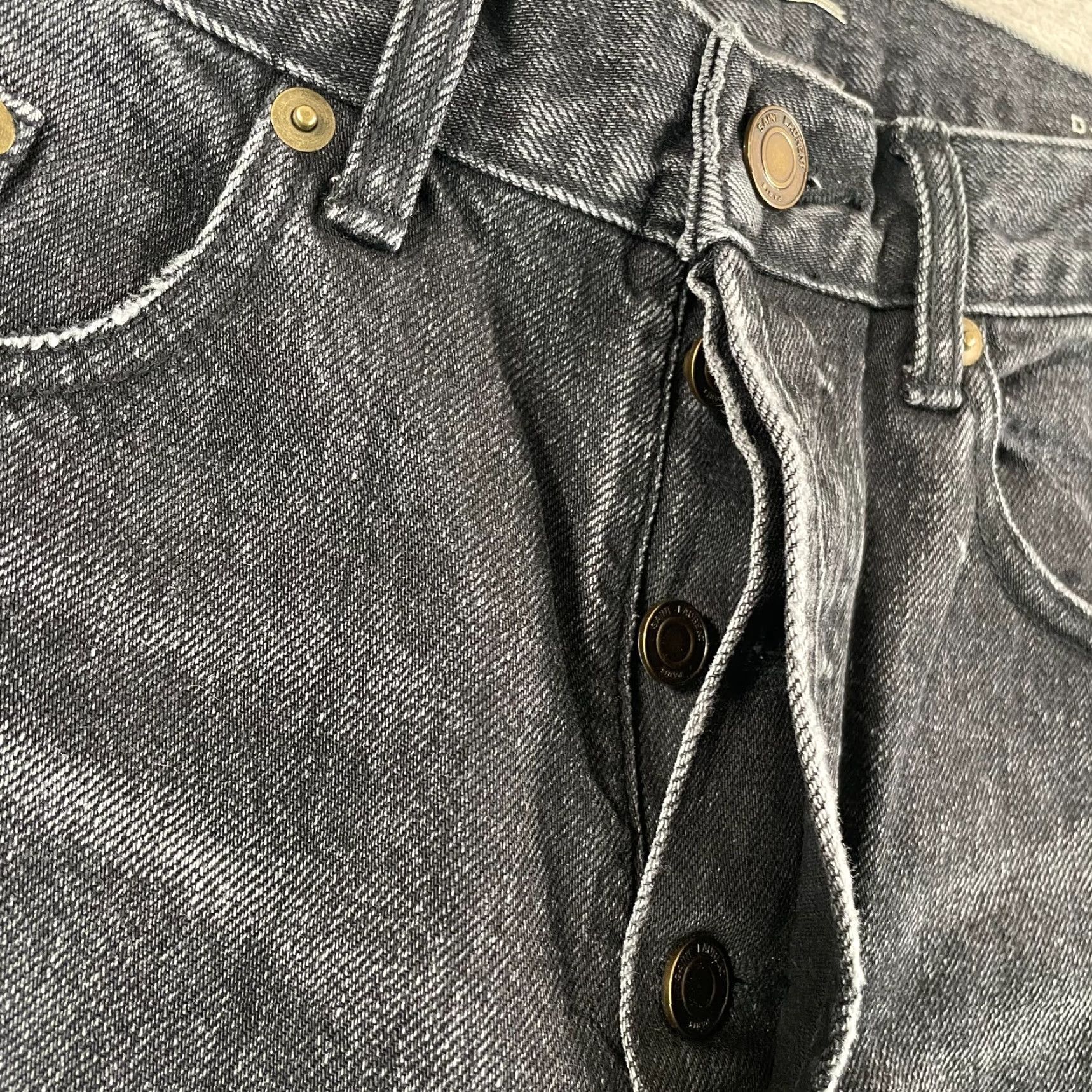 Yves Saint Laurent VINTAGE N/A Size US 32 / EU 48 - 4 Thumbnail
