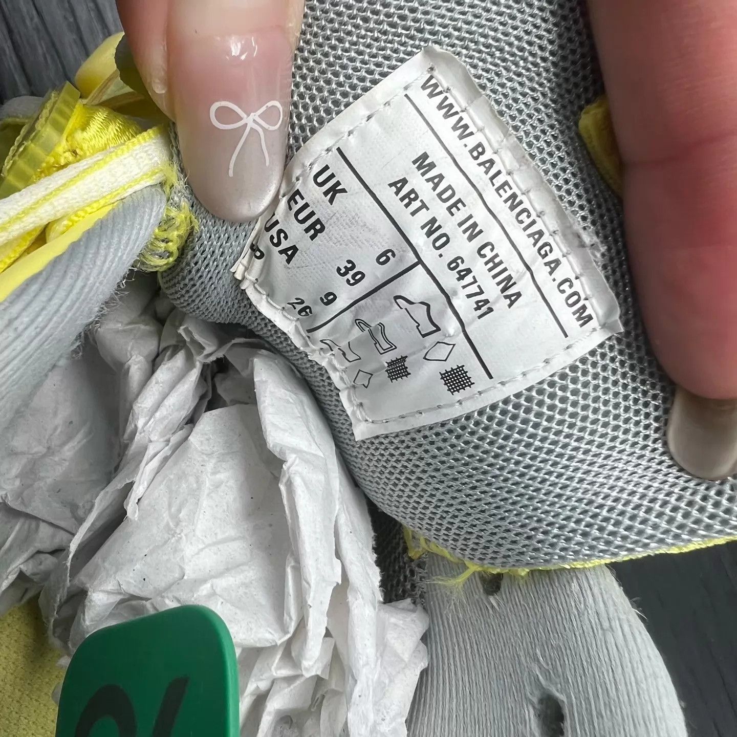 Balenciaga Balenciaga Track Fluorescent Yellow 39 Size US 9 / IT 39 - 8 Thumbnail