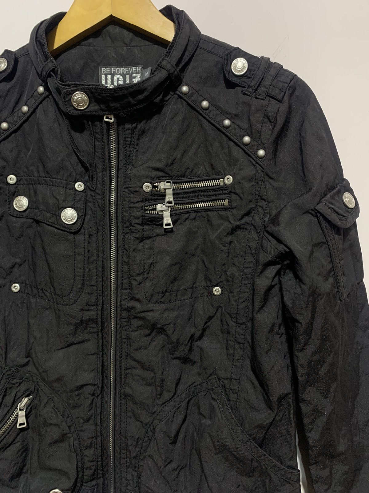 If Six Was Nine × Japanese Brand × KMRii 🖤BLACFRIDAY🖤Ugiz Japanese Biker Jacket Studded Lgb styled Size US S / EU 44-46 / 1 - 5 Thumbnail