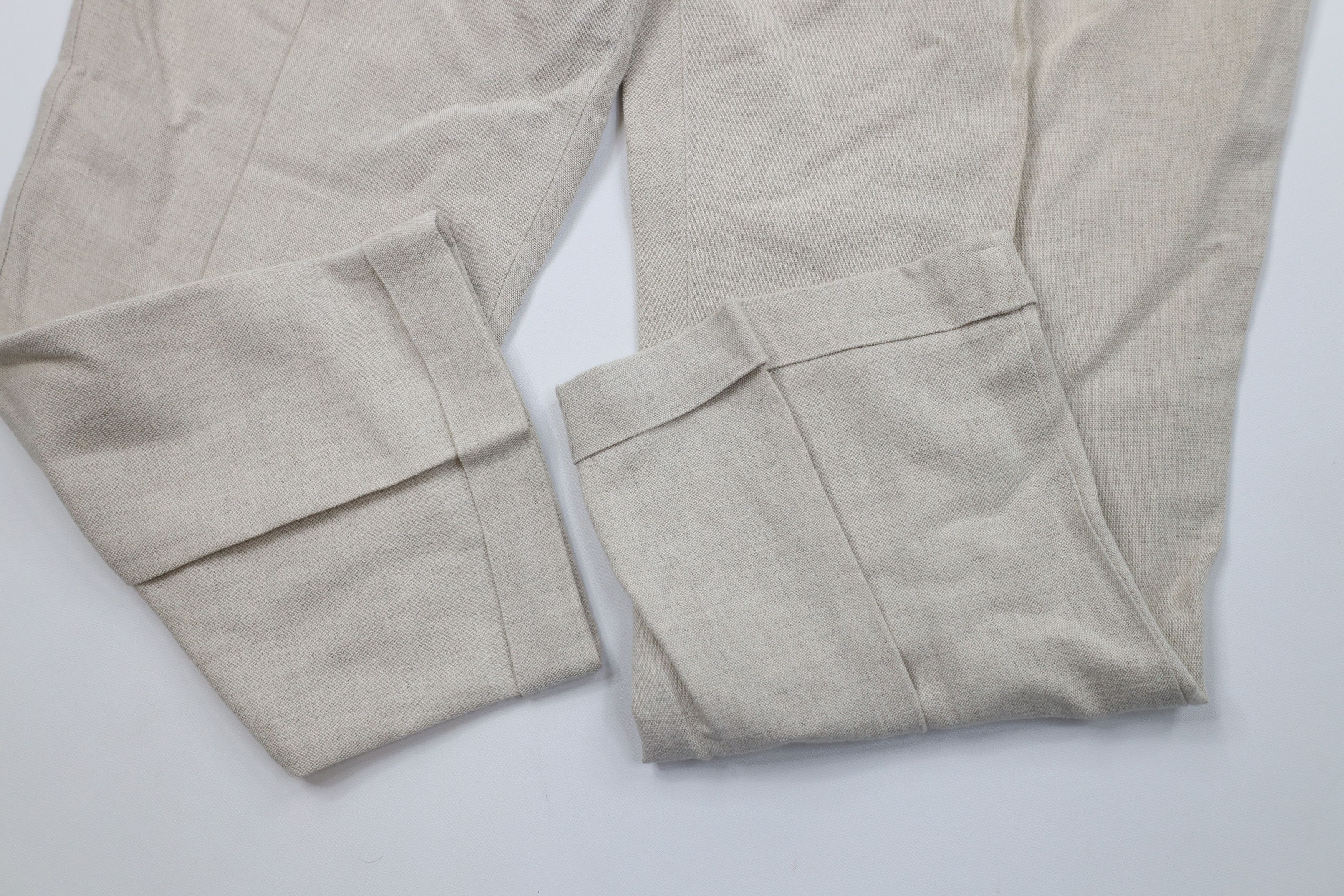 Vintage Vintage 90s Streetwear Wide Leg Chino Pants Trousers Tan Size US 38 / EU 54 - 5 Thumbnail