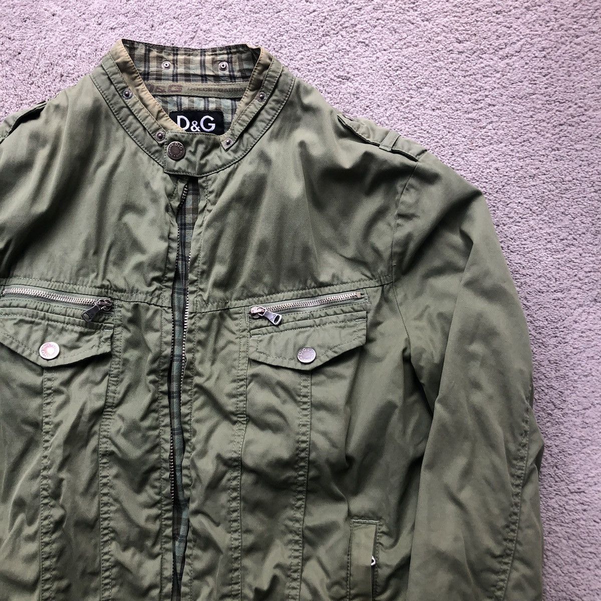 Dolce & Gabbana D&G Utility Multipocket Bomber Jacket