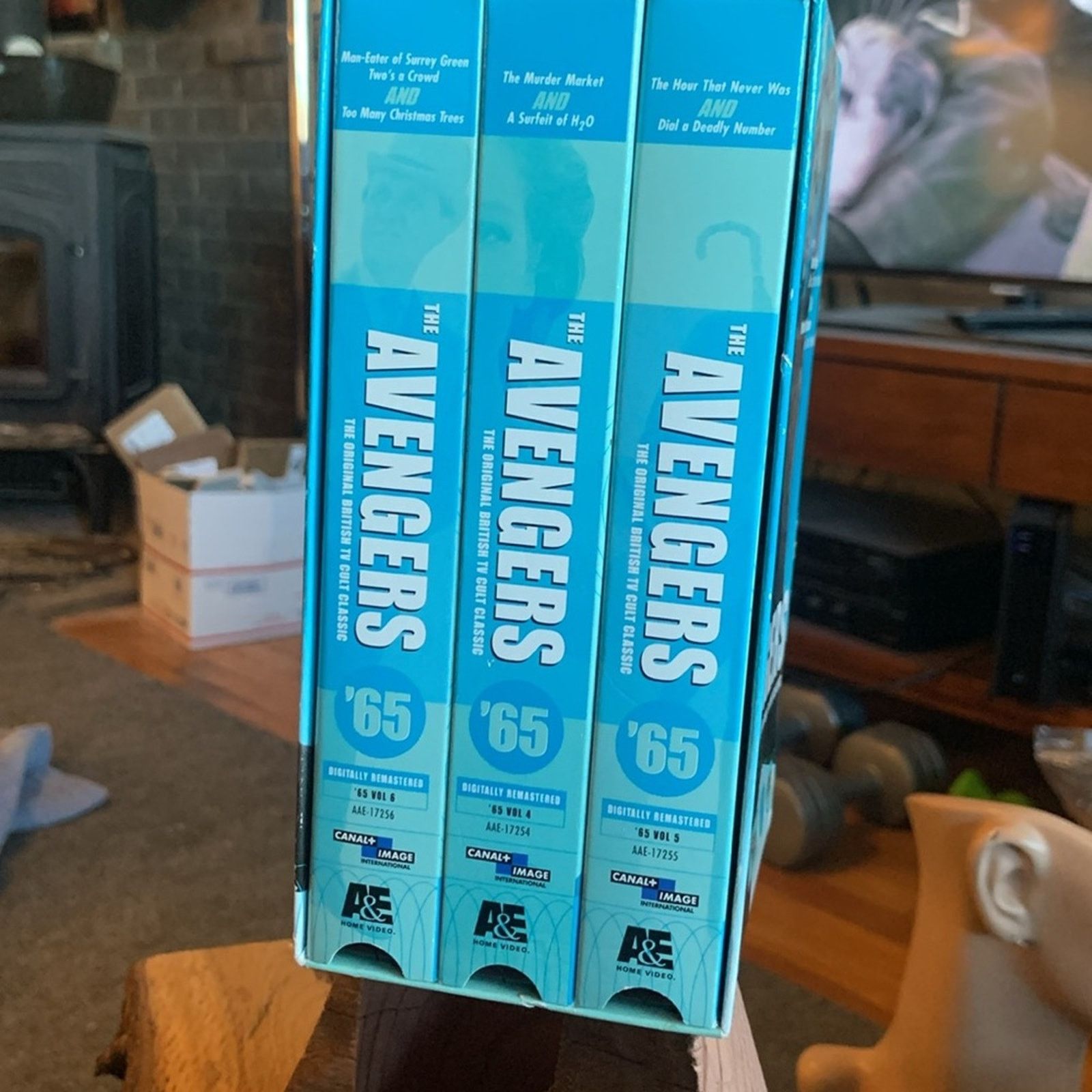 Vintage The Avengers ‘65 British TV series, VCR set 2,Volumes 4-6 Size ONE SIZE - 4 Thumbnail